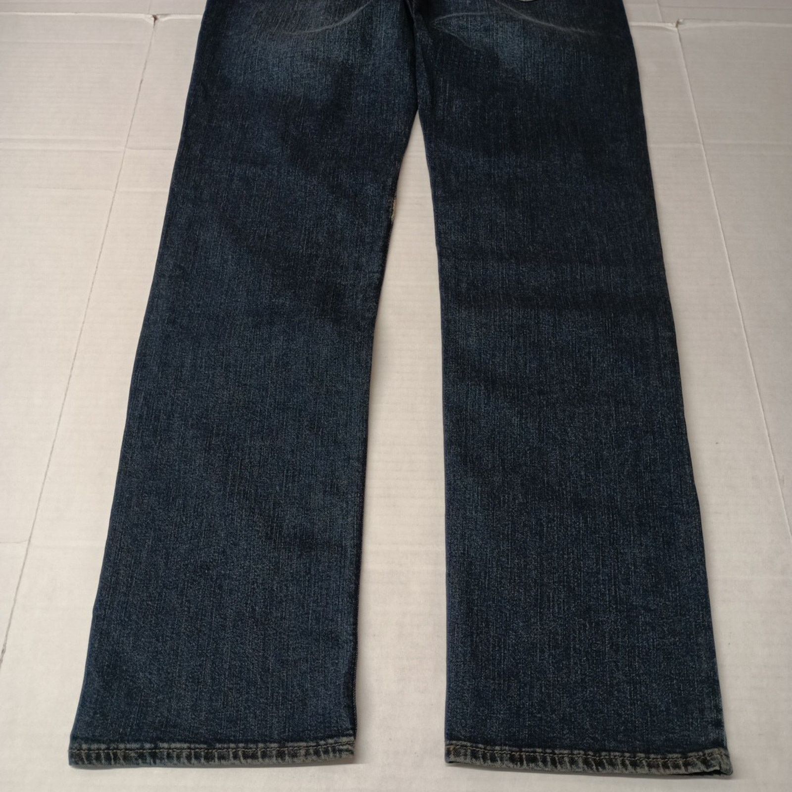 Levi's Signature By Levi Straight Jeans Mens 32x34 Blue Cotton Flex Size US 32 / EU 48 - 8 Thumbnail