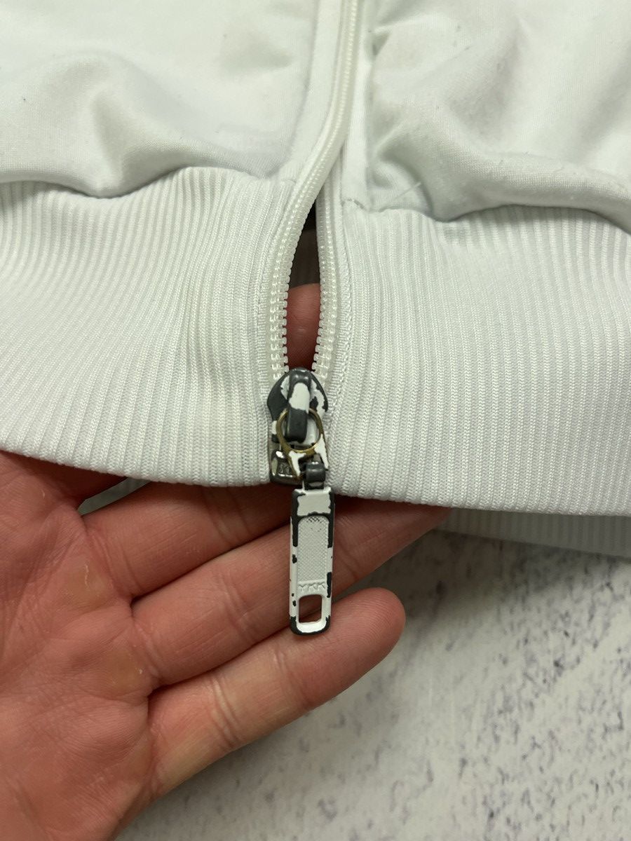 Adidas Vintage 00’s Adidas Track Jacket Striped Y2K White Rare Hype Size US L / EU 52-54 / 3 - 10 Thumbnail