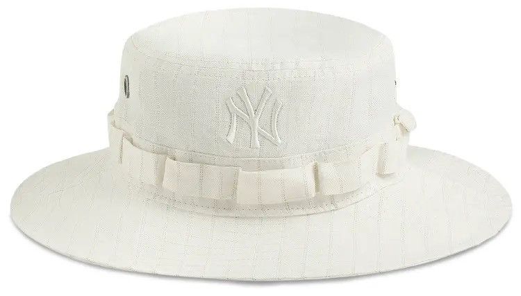 Aime Leon Dore Aime Leon Dore ALD / New Era Yankees Striped Linen Bucket Size ONE SIZE - 3 Thumbnail