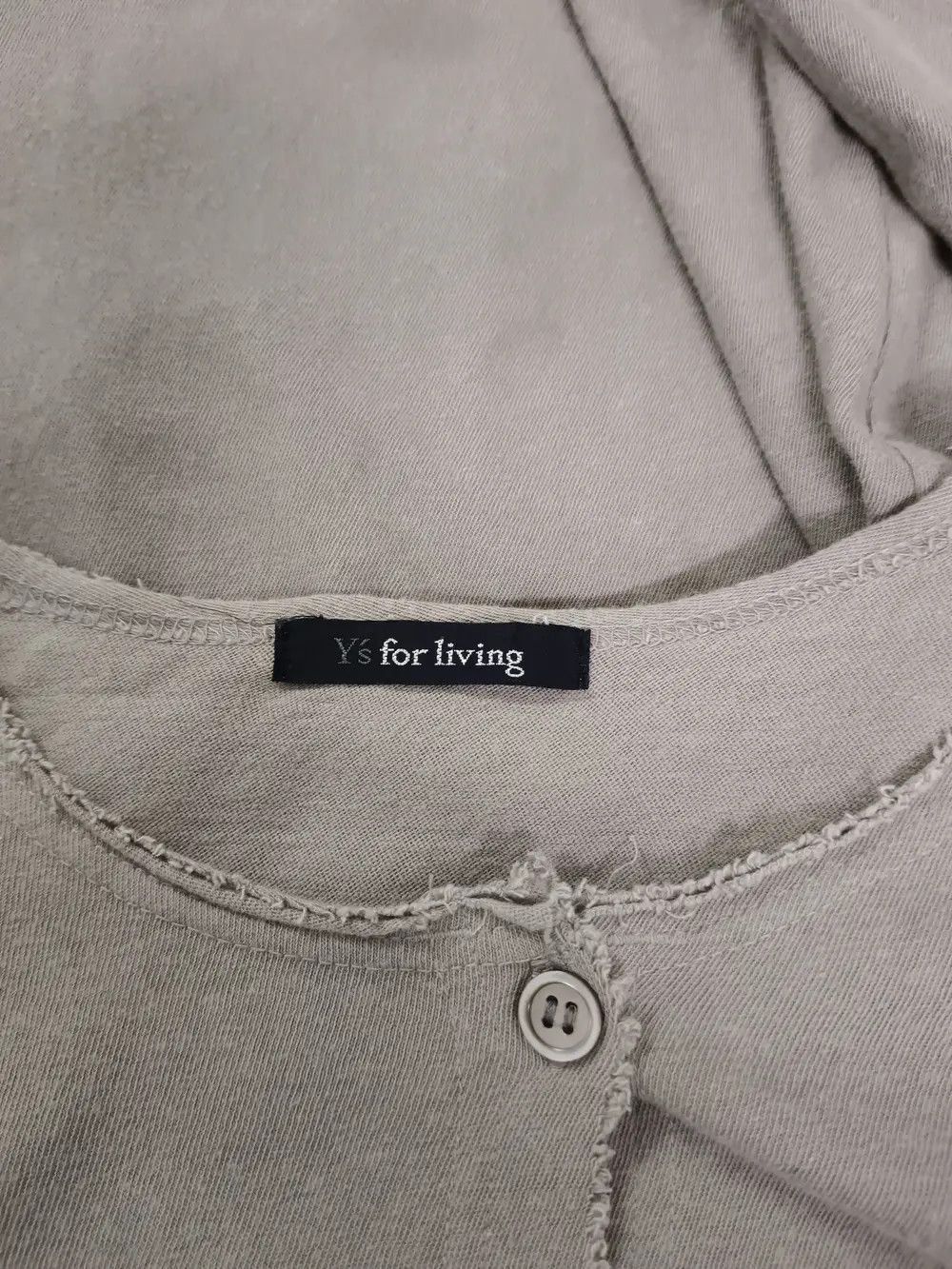 Yohji Yamamoto Yohji Yamamoto Y's For Living Cotton Cardigan Sweater Size US M / EU 48-50 / 2 - 4 Thumbnail