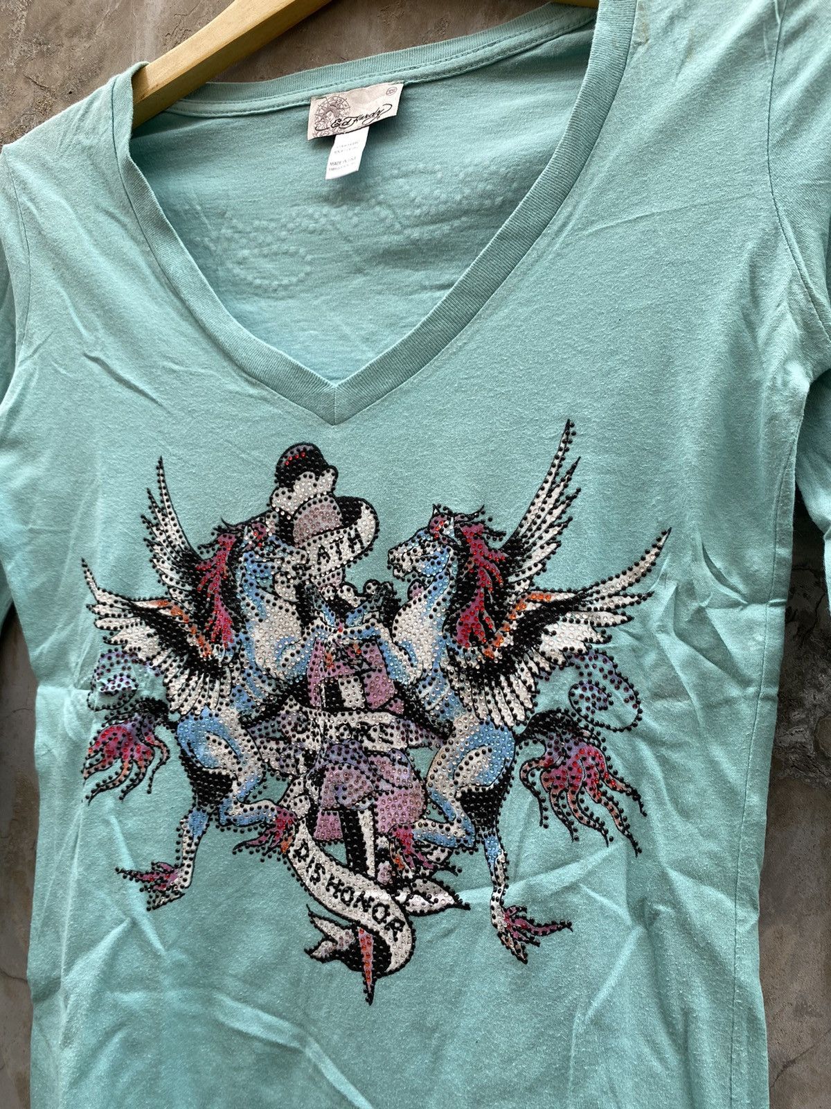 Ed Hardy Vintage Ed Hardy LS Tee Size S / US 4 / IT 40 - 2 Thumbnail