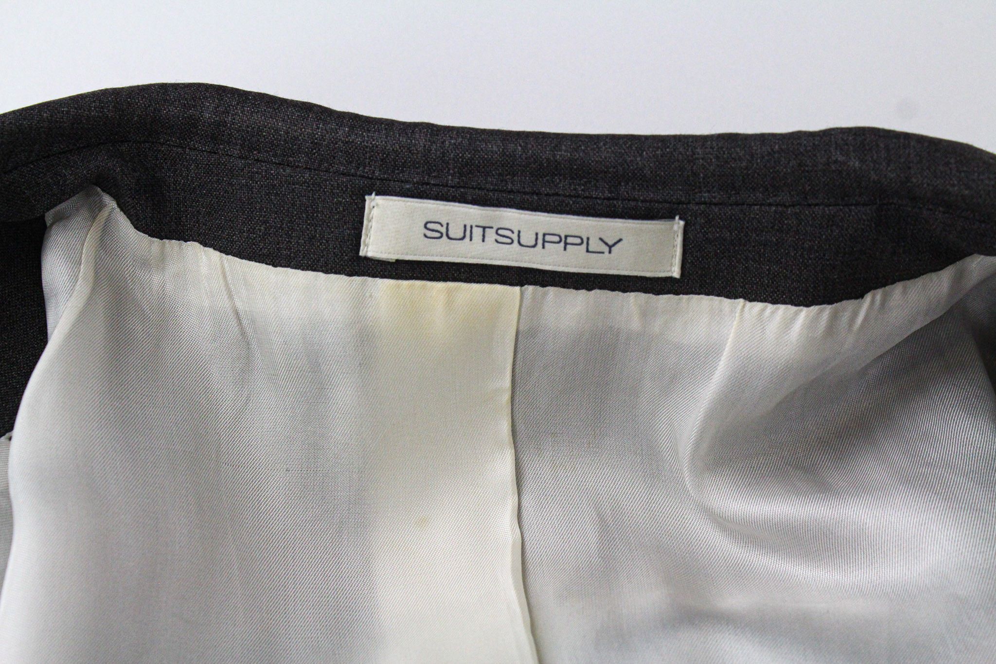 Suitsupply HAVANA WELT UK40L Brown Slim Melange Wool S120s 72237 Size 40L - 8 Thumbnail