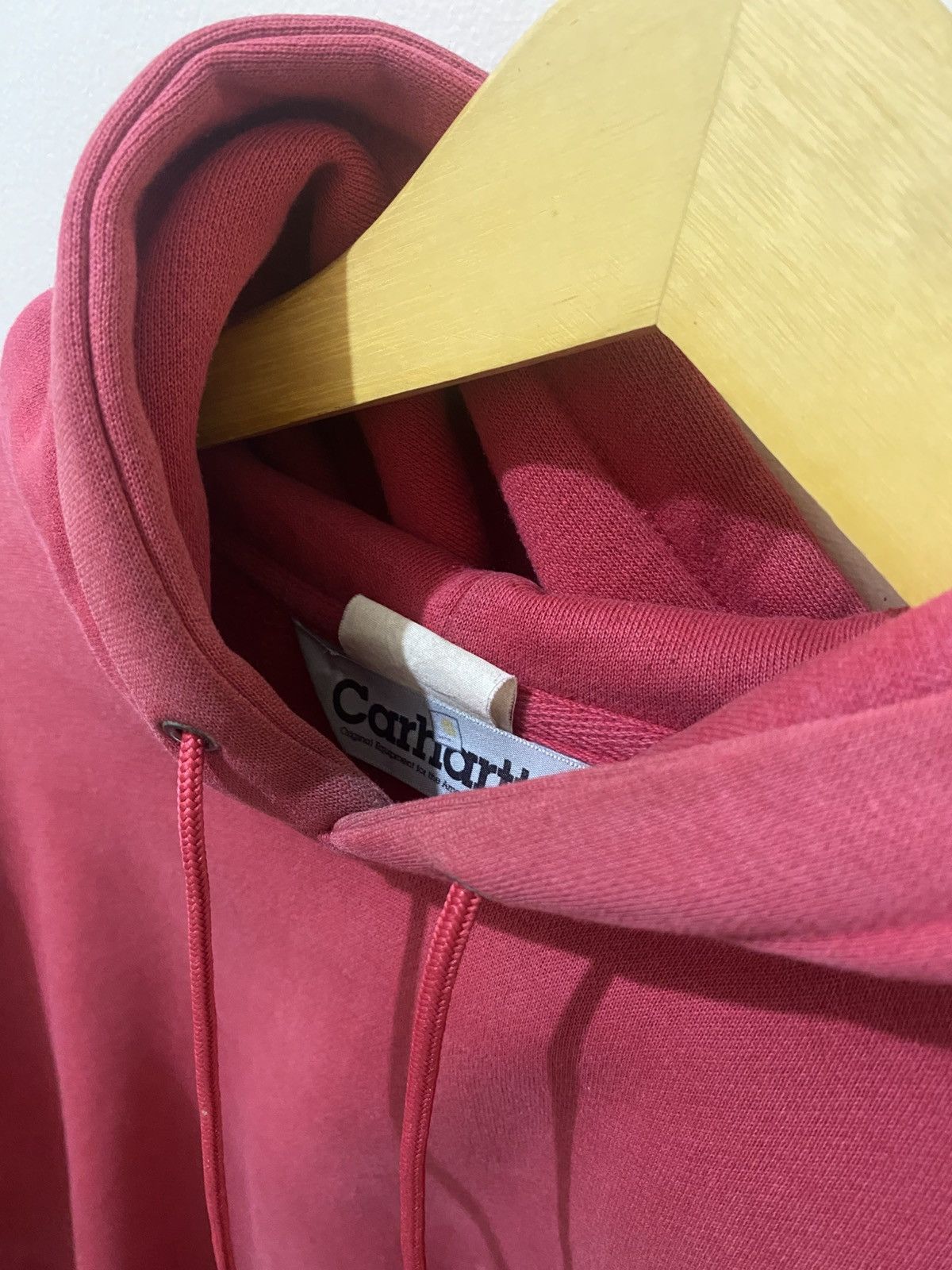 Carhartt Carhartt Hoodie Vintage 90’s Red Size US XL / EU 56 / 4 - 3 Thumbnail