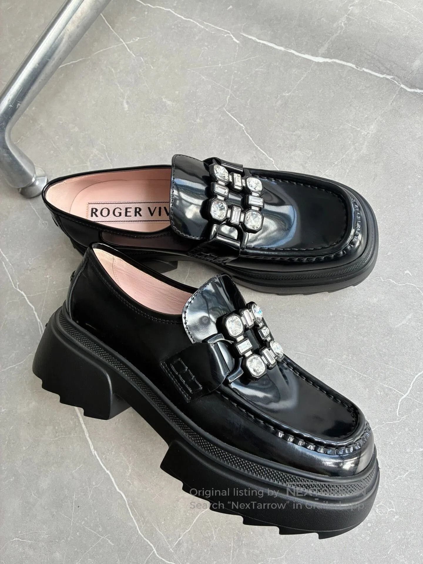 Roger Vivier Roger Vivier Wallaviv Platform Loafers. Size US 5 / IT 35 - 4 Thumbnail