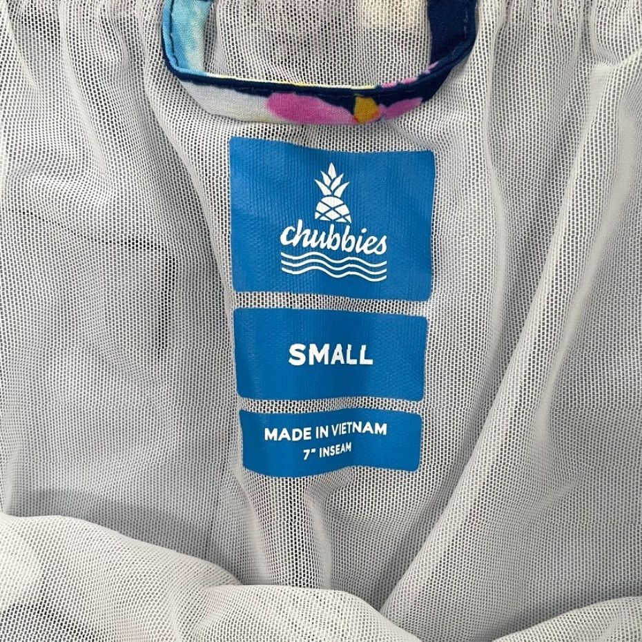 Chubbies Chubbies Shorts Adult Small Blue Roaster Swim Trunks Board Lined Pockets Mens S Size US 29 - 6 Thumbnail