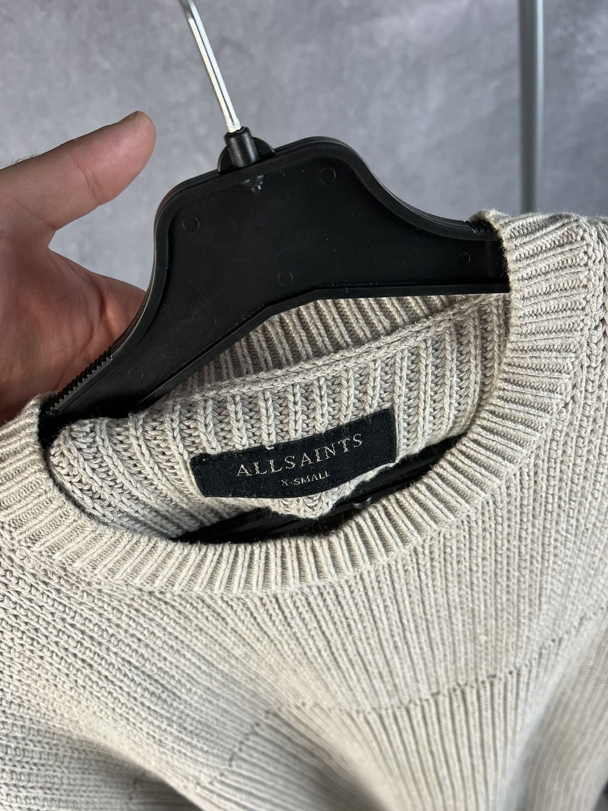 20471120 × Allsaints × Japanese Brand All saints heath crew sweater Size US XS / EU 42 / 0 - 3 Thumbnail