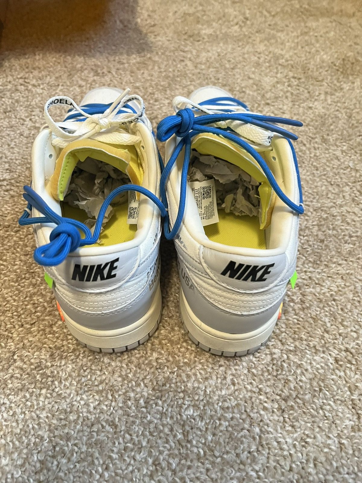 Nike × Off-White Off white nike dunks Size US 9.5 / EU 42-43 - 4 Thumbnail