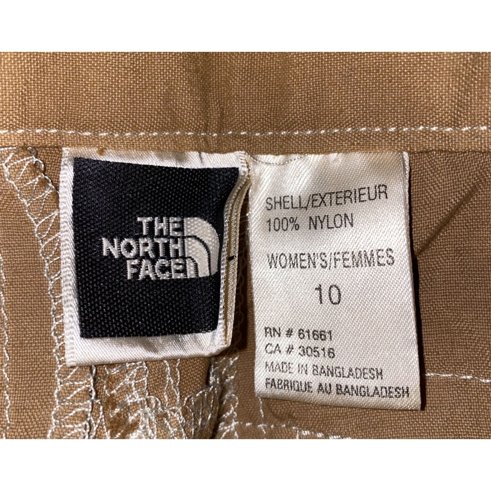 The North Face The North Face Womens Brown Nylon Hiking Pants Size 10 Convertible Regular Inseam 30 in Casual Pants Pants Womens Brown NYLON Hiking 10 Convertible Size 32" / US 10 / IT 46 - 5 Thumbnail