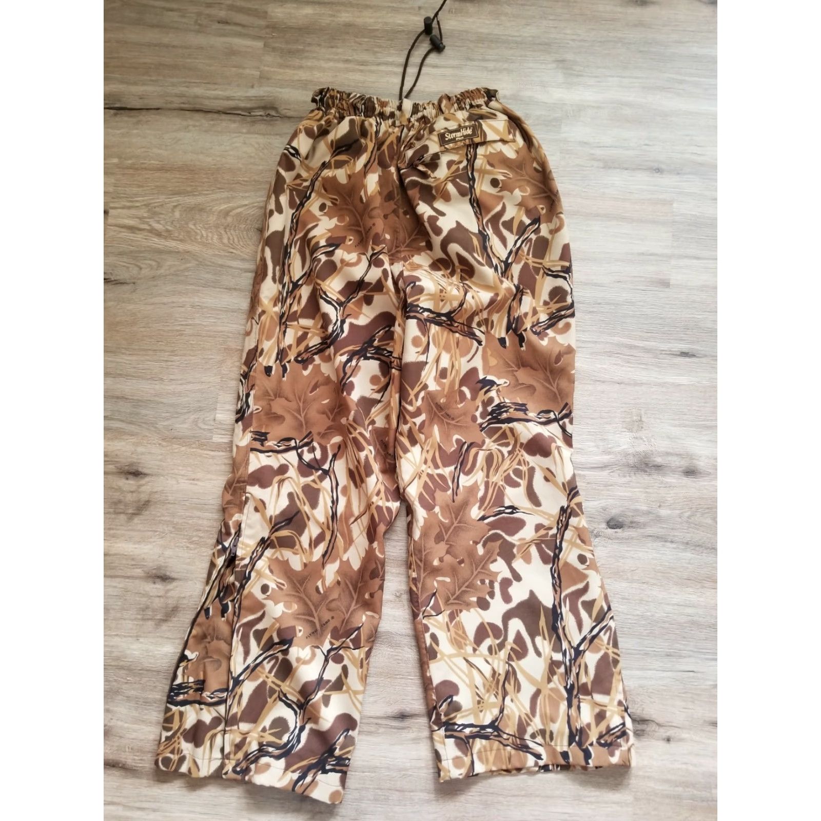 Vintage Gamehide Womens Brown Camouflage Stormhide Plus 100% Polyester Pants Size M Size 32" / US 10 / IT 46 - 2 Thumbnail