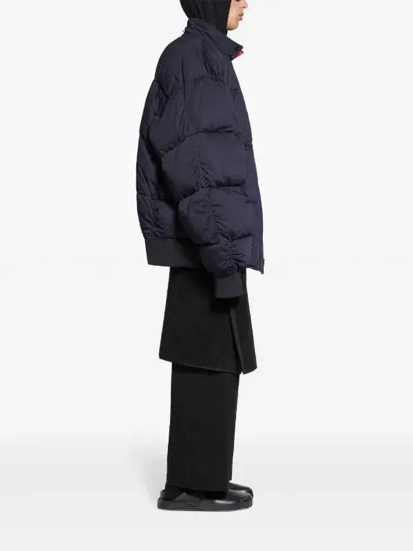 Balenciaga o1w1db10126 Cut-Up Jacket in Blue Size US XXL / EU 58 / 5 - 3 Thumbnail