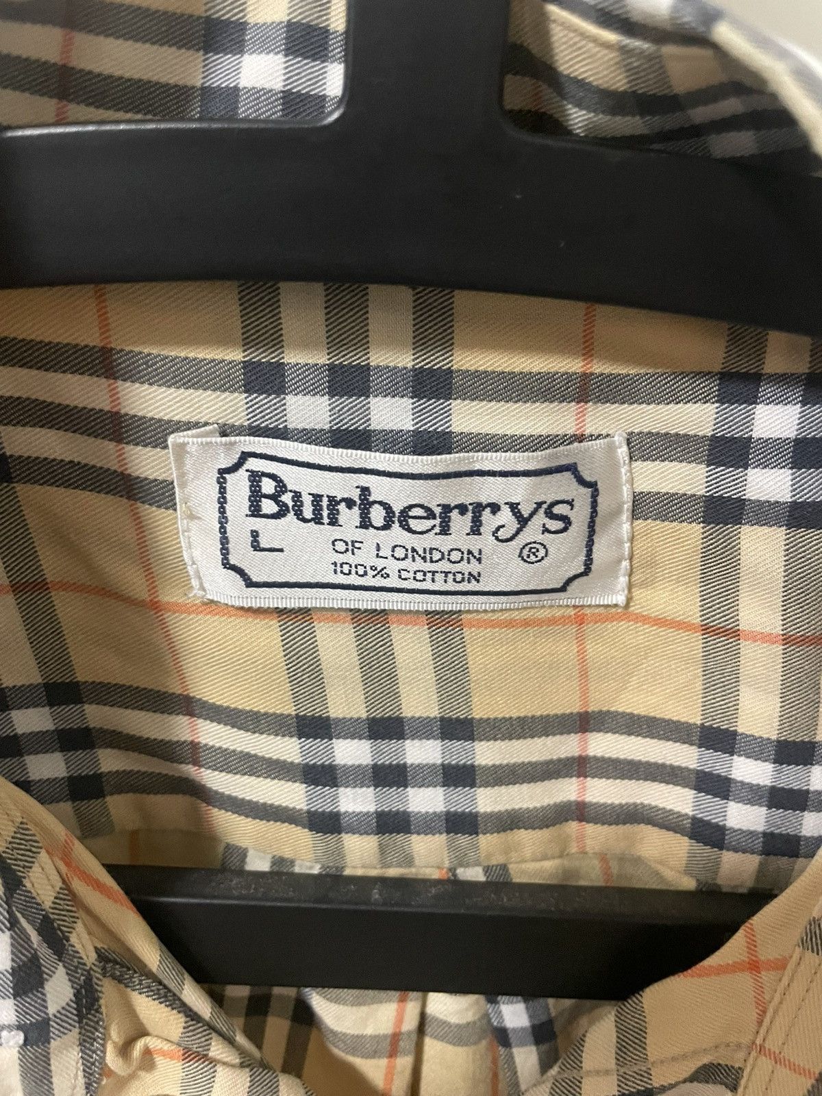 Burberry Vintage Burberry Long sleeve button up Size US L / EU 52-54 / 3 - 2 Thumbnail