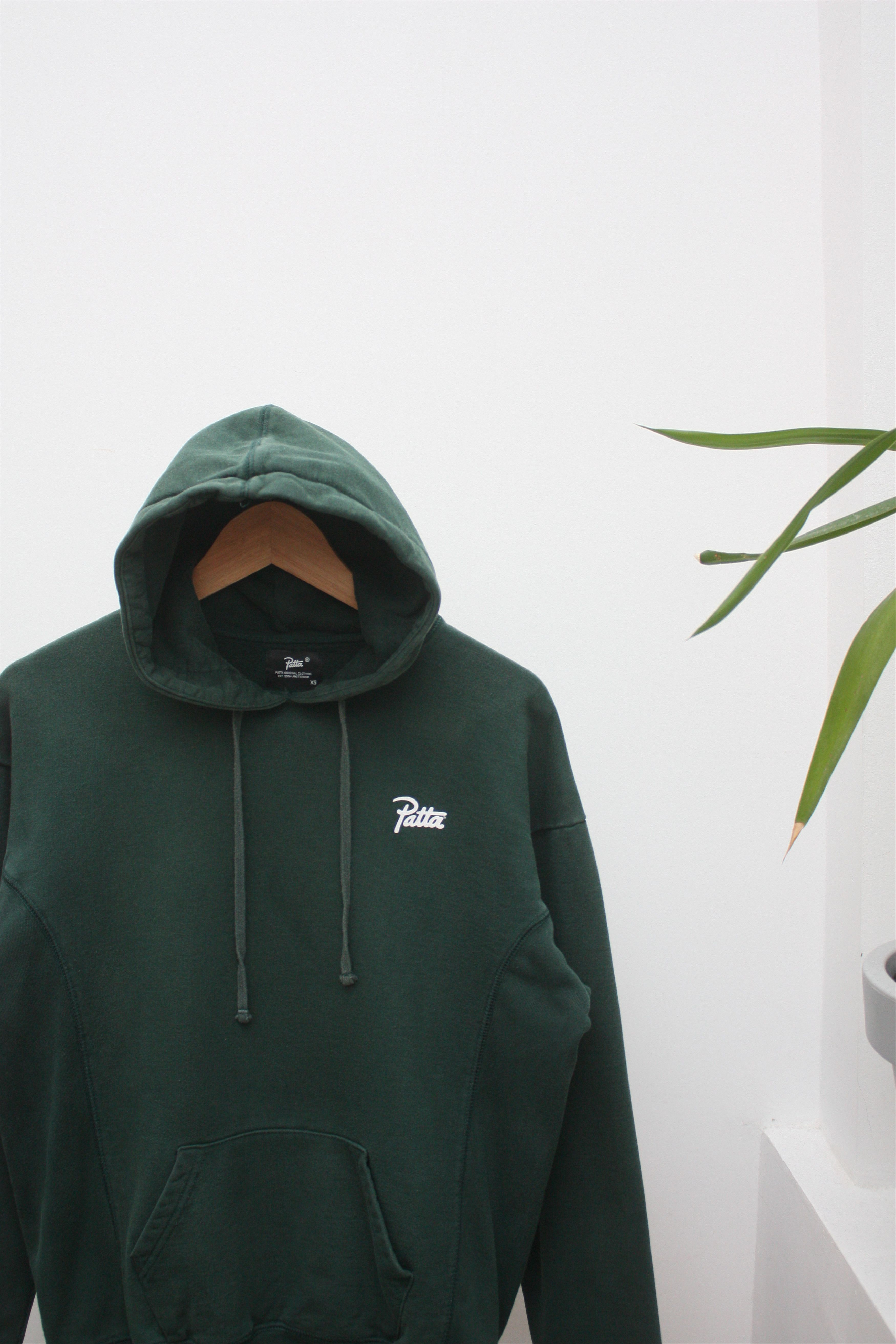 Patta Patta Green Logo Hoodie XS Size US XS / EU 42 / 0 - 1 Thumbnail