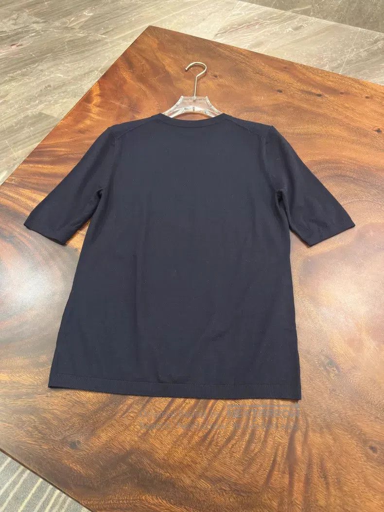 Loro Piana Loro Piana Short Sleeve T-Shirts Size S / US 4 / IT 40 - 5 Thumbnail