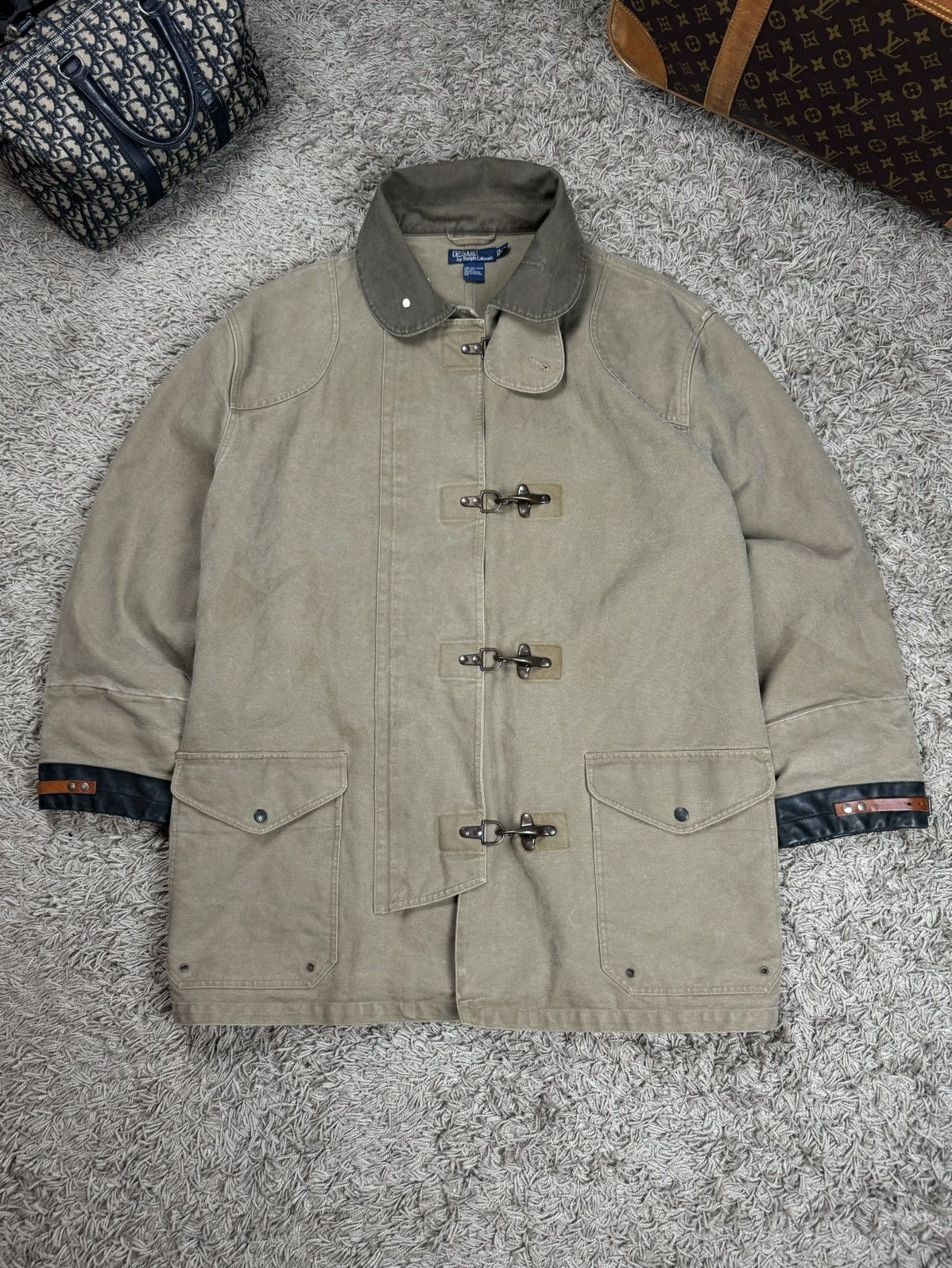 Polo Ralph Lauren Vintage rare Fireman jacket Polo Ralph Lauren original item Size US XXL / EU 58 / 5 - 1 Thumbnail