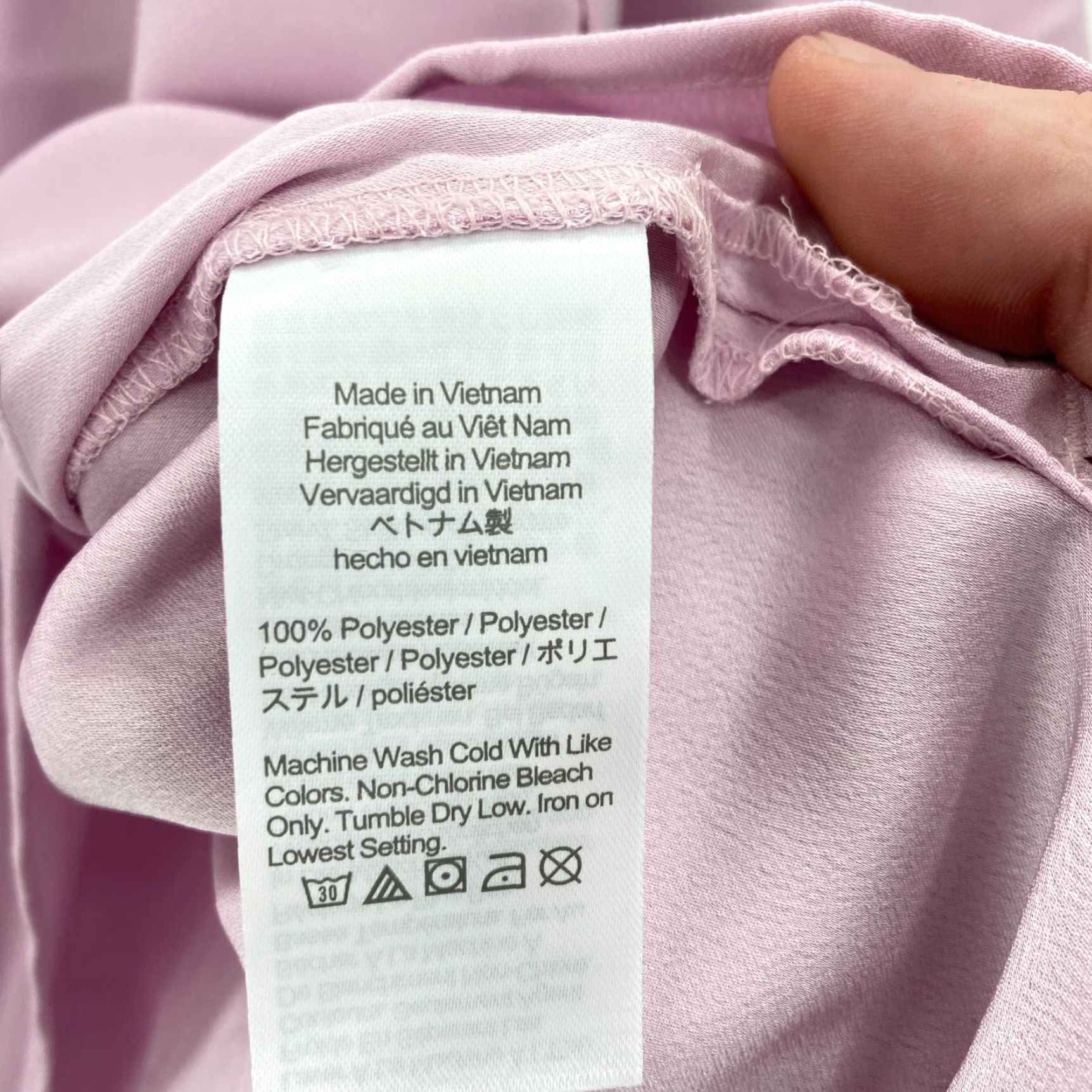 J.Crew J.Crew Puff Sleeve Satin Back Crepe Top Women's SP Petite Pink Keyhole Neckline Shirt Size S / US 4 / IT 40 - 7 Thumbnail