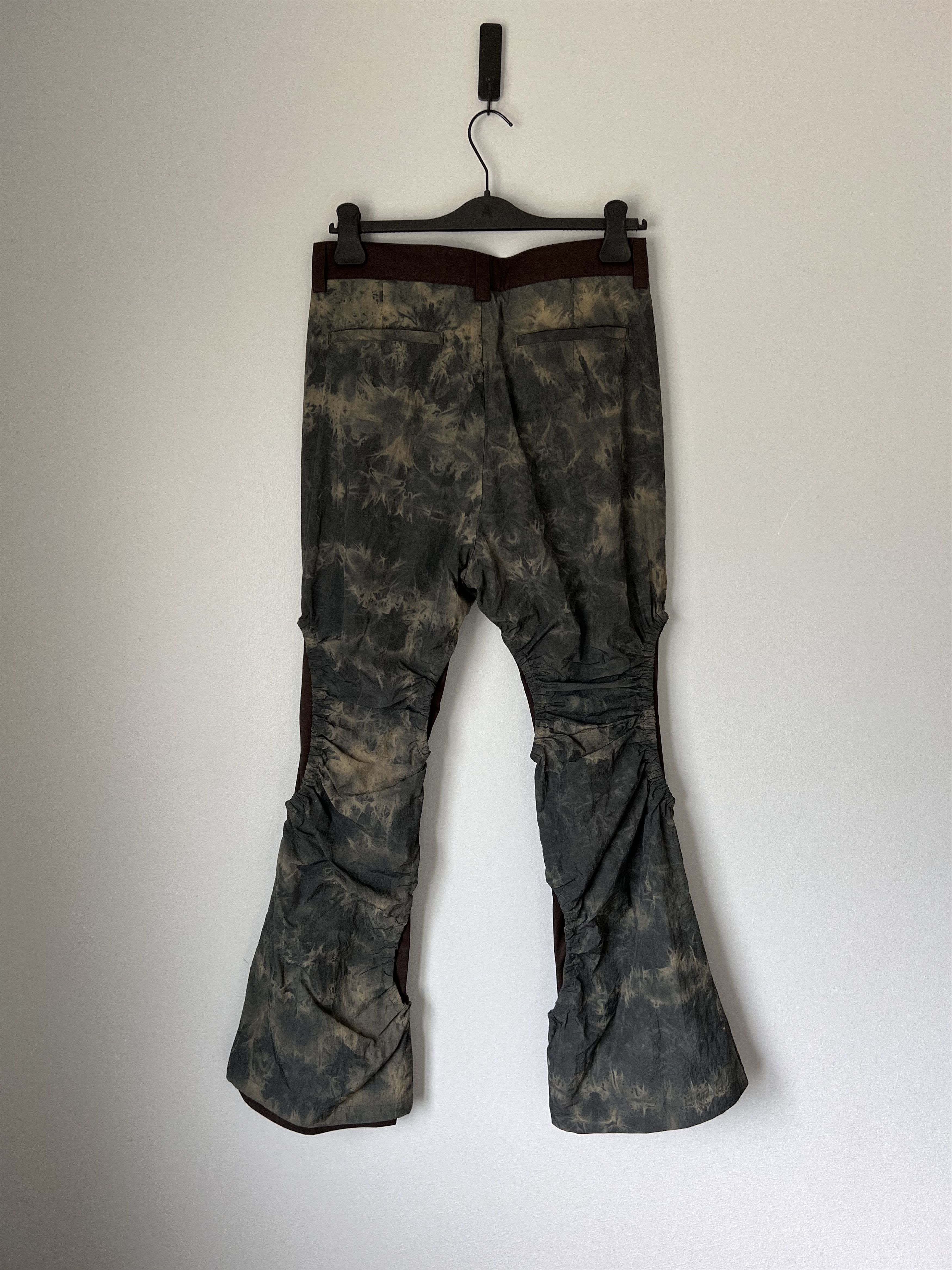 FFFPOSTALSERVICE FFFPOSTALSERVICE Jigo Flare Pants V1 in Earth Green Size US 32 / EU 48 - 6 Thumbnail