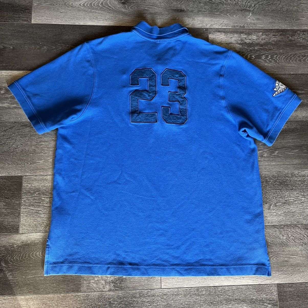 Jordan Brand × Vintage Vintage Y2K Jordan Brand 23 Logo Polo Shirt Embroidered Rare Size US XXL / EU 58 / 5 - 2 Thumbnail