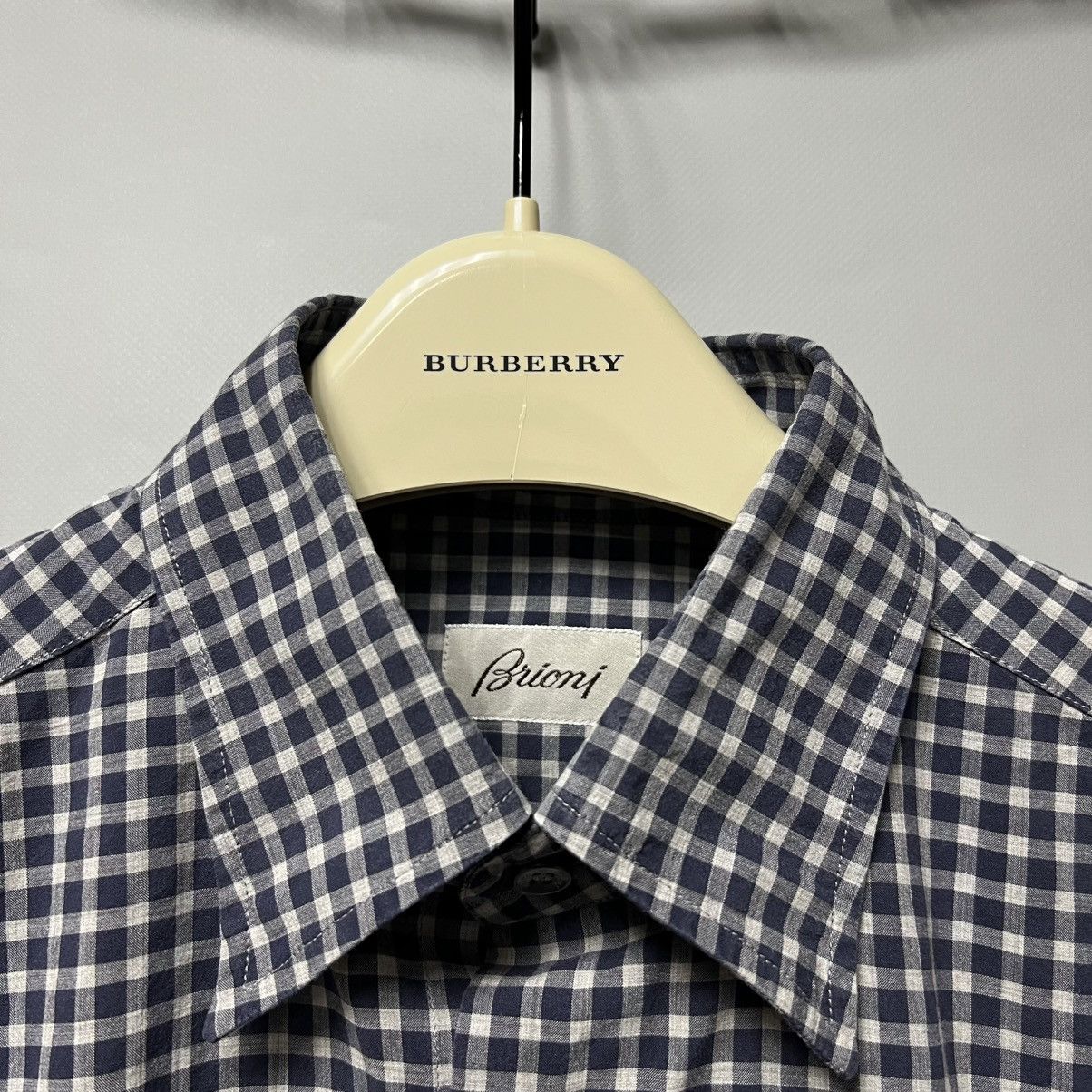 Brioni Brioni Cotton Vintage Button Up Shirt made in Italy Size US M / EU 48-50 / 2 - 5 Thumbnail