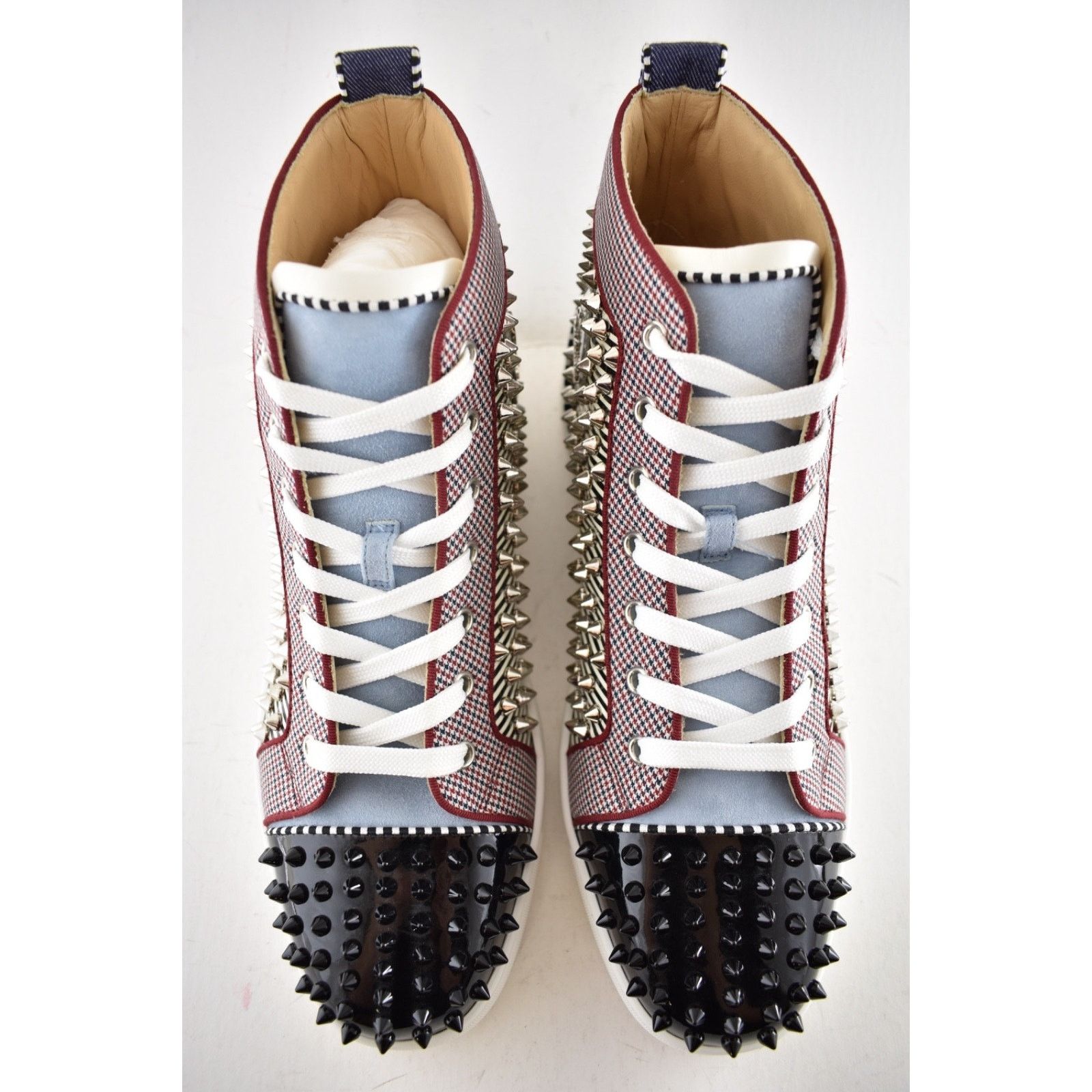 Christian Louboutin Christian Louboutin Louis Orlato Flat Spike Black White Size US 11 / EU 44 - 8 Thumbnail