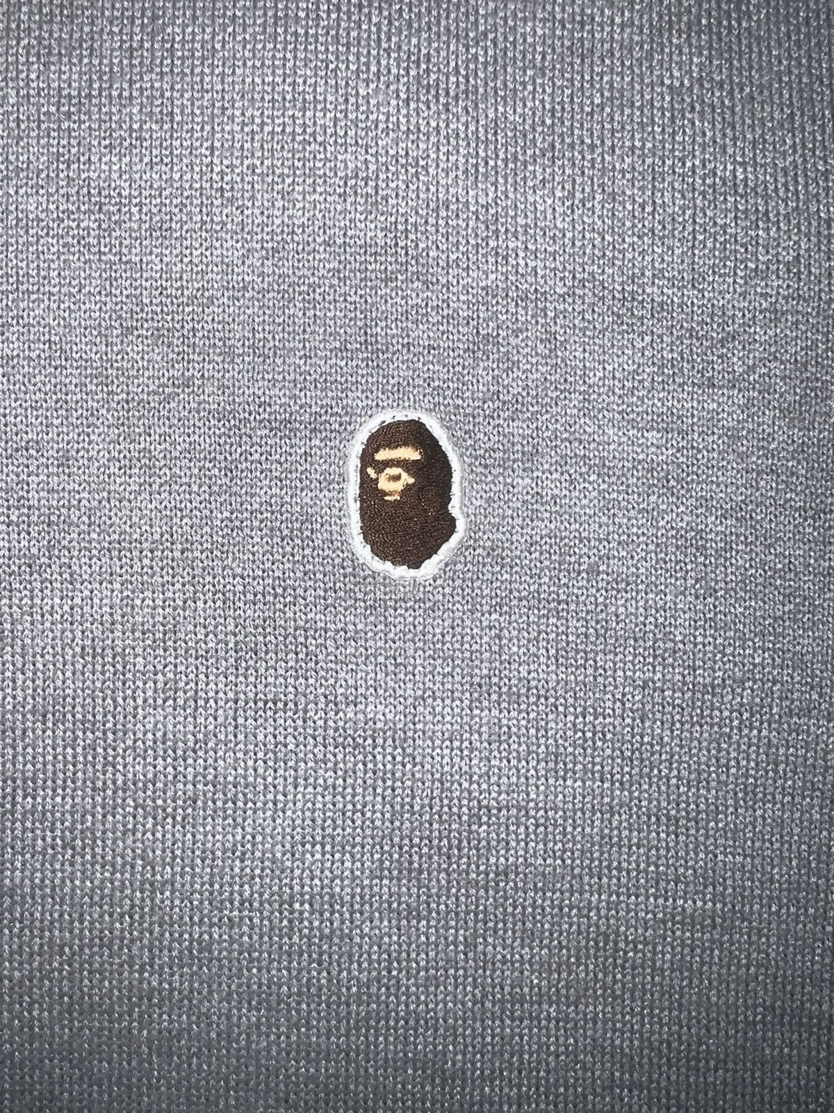Bape Bape Grey Knitted Sweater Size US S / EU 44-46 / 1 - 2 Thumbnail
