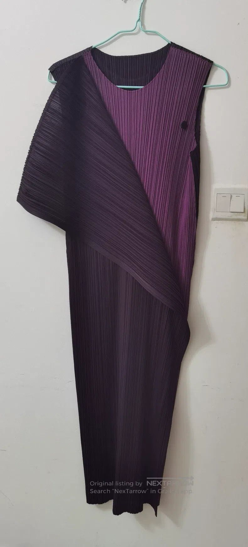 Issey Miyake Issey Miyake Seaweed Color Block Dress Size XXL / US 16-18 / IT 52-54 - 3 Thumbnail