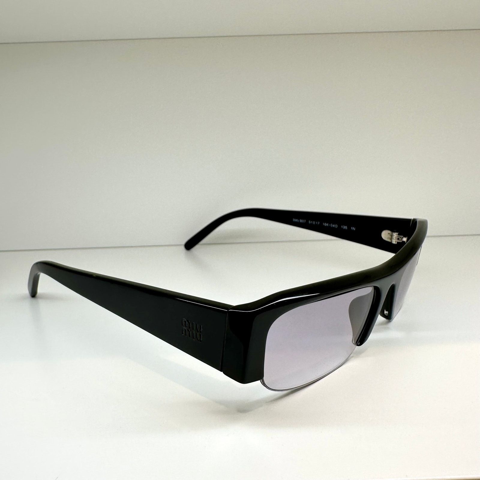 Miu Miu New MIU MIU Vedette Sunglasses Seen on Kylie Jenner MU B07S Size ONE SIZE - 6 Thumbnail