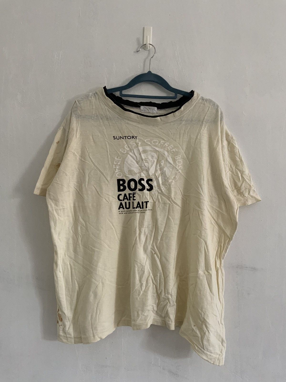 Japanese Brand Vintage Suntory Coffee Boss Japan Rusty Fade Tee Size US L / EU 52-54 / 3 - 1 Thumbnail