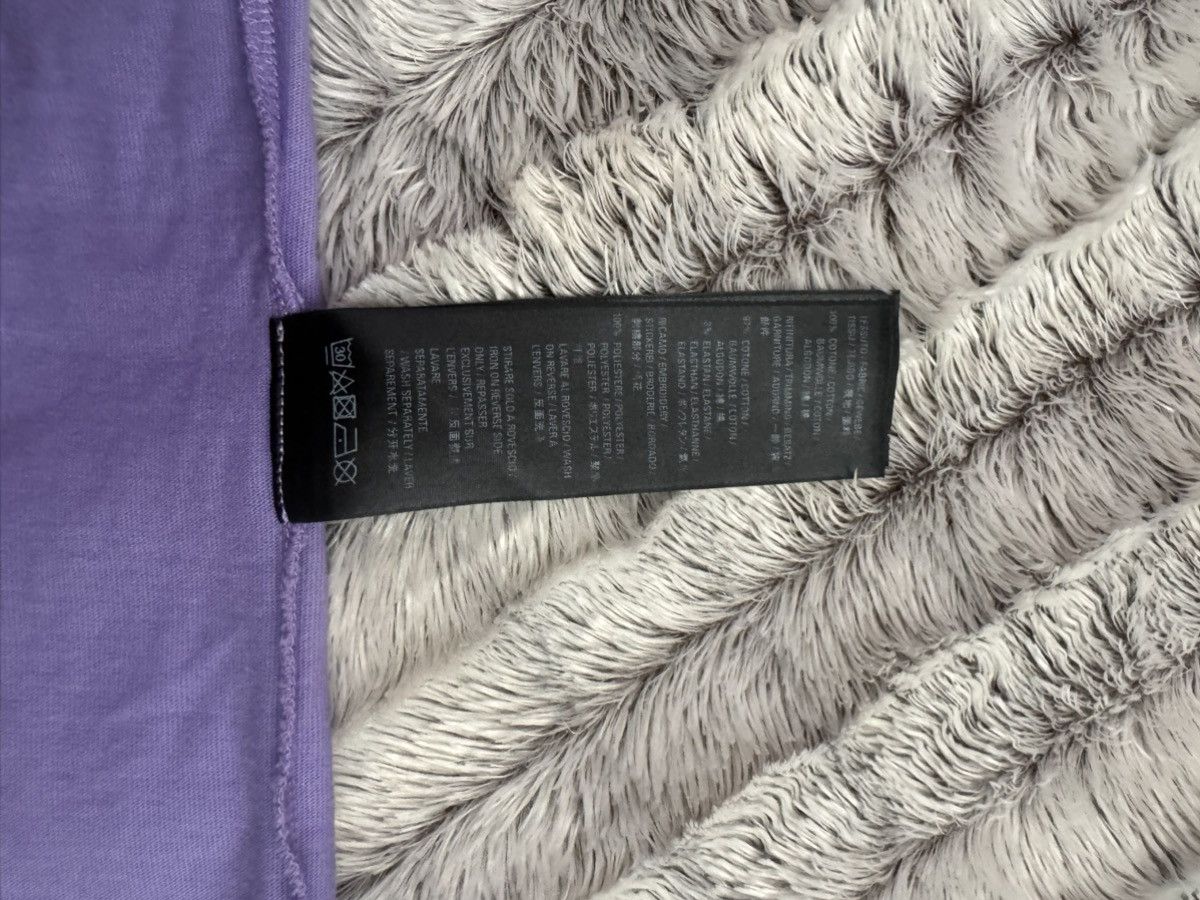 Balenciaga Purple Balenciaga Political Campaign Logo Print T-Shirt Size XL / US 12-14 / IT 48-50 - 8 Thumbnail