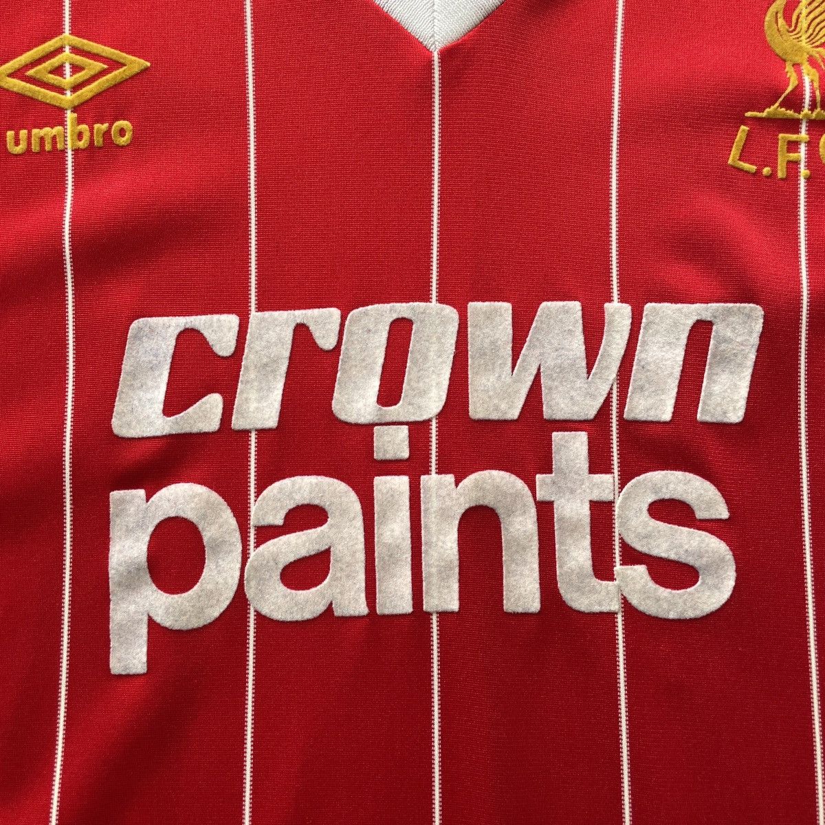 Umbro Vintage Liverpool 1982/1985 Umbro Home Jersey Ultra Rare Size US S / EU 44-46 / 1 - 5 Thumbnail
