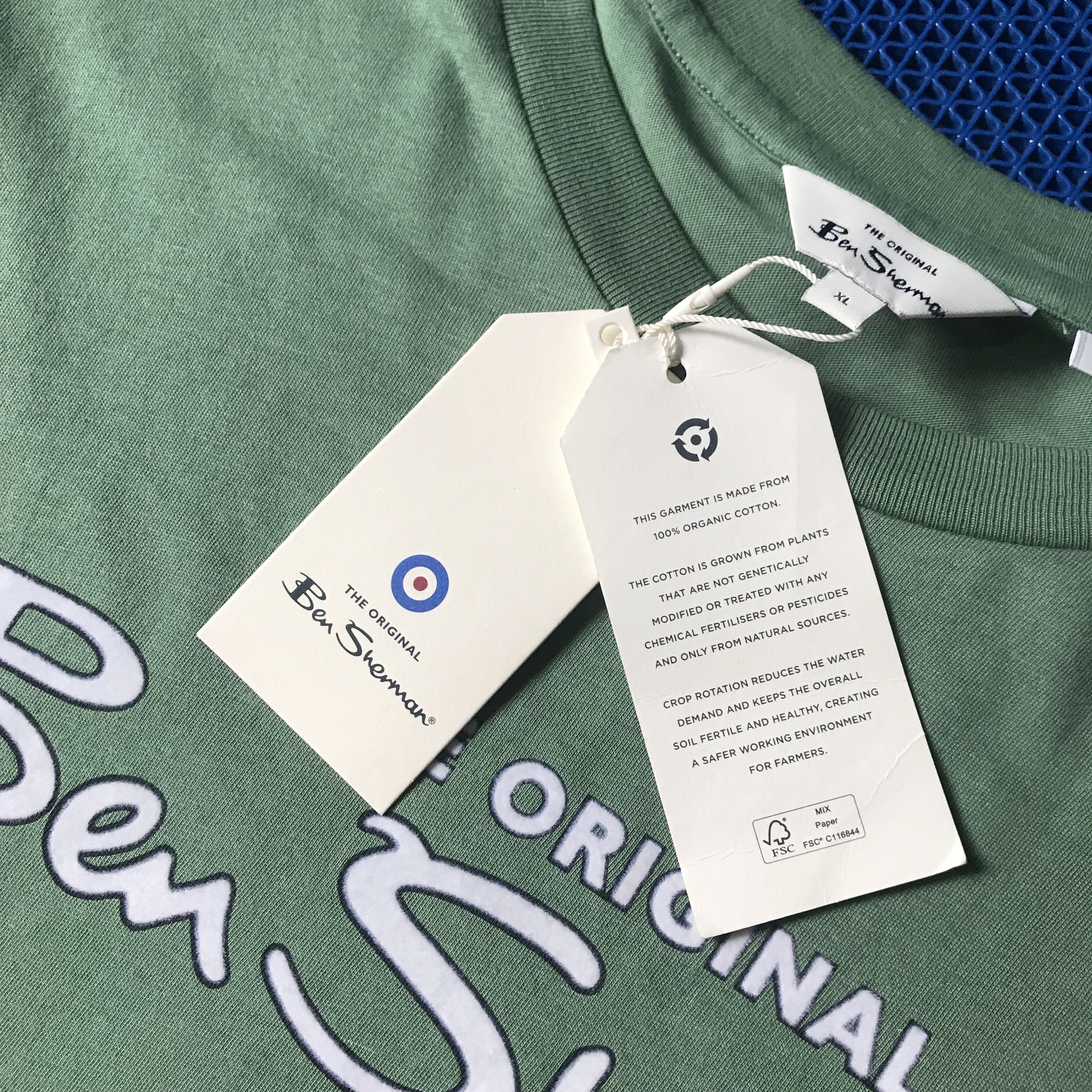 Ben Sherman Ben Sherman Signature logo tshirt Grass Green Size XL Bnwt Size US XL / EU 56 / 4 - 4 Thumbnail
