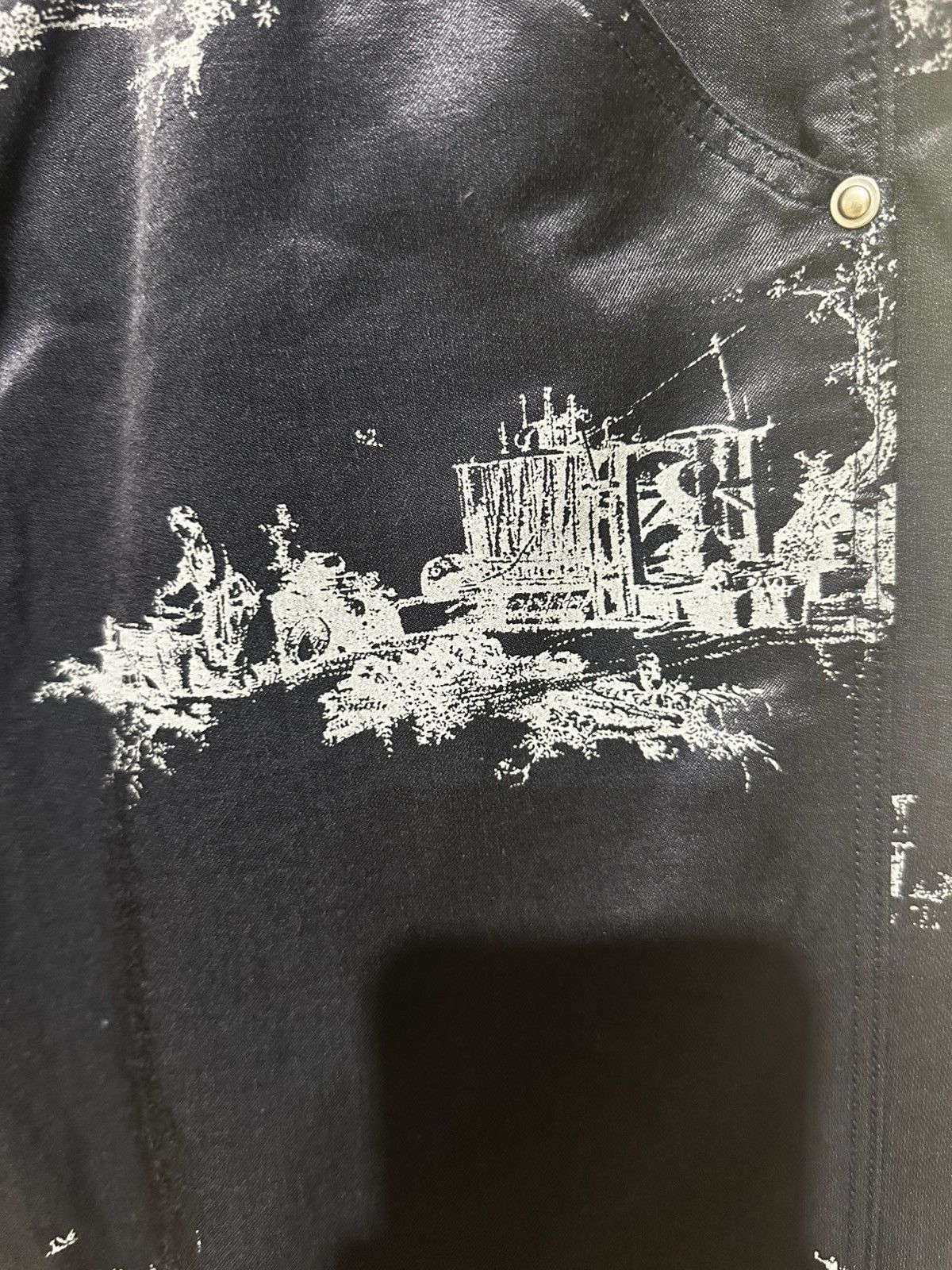 G-Star × Pharrell G-Star RAW Elwood X25 Pharrell Williams –Toile de Jouy Print Size US 32 / EU 48 - 2 Thumbnail