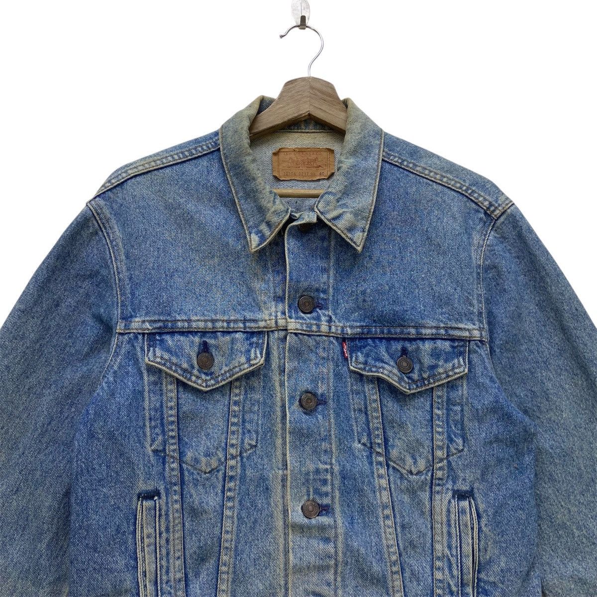 Levi's Vintage Clothing Vintage Levi’s Made in USA #523 Denim Trucker Jacket Size US S / EU 44-46 / 1 - 3 Thumbnail