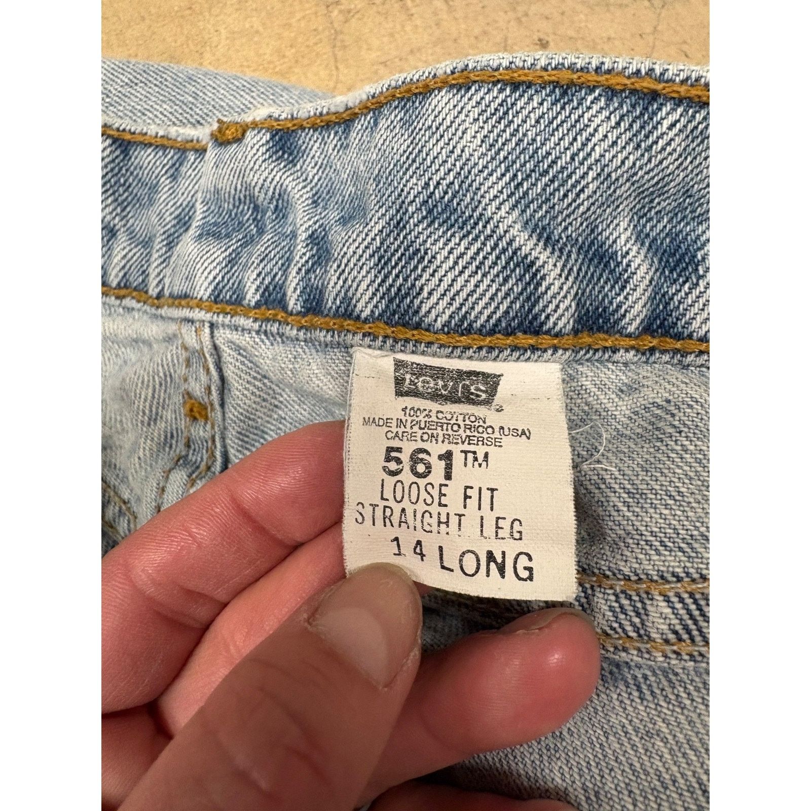 Levi's Levi’s 561 High Rise 90's Retro Jeans Wmn Size 14L USA Made Size 36" / US 14 / IT 50 - 8 Thumbnail