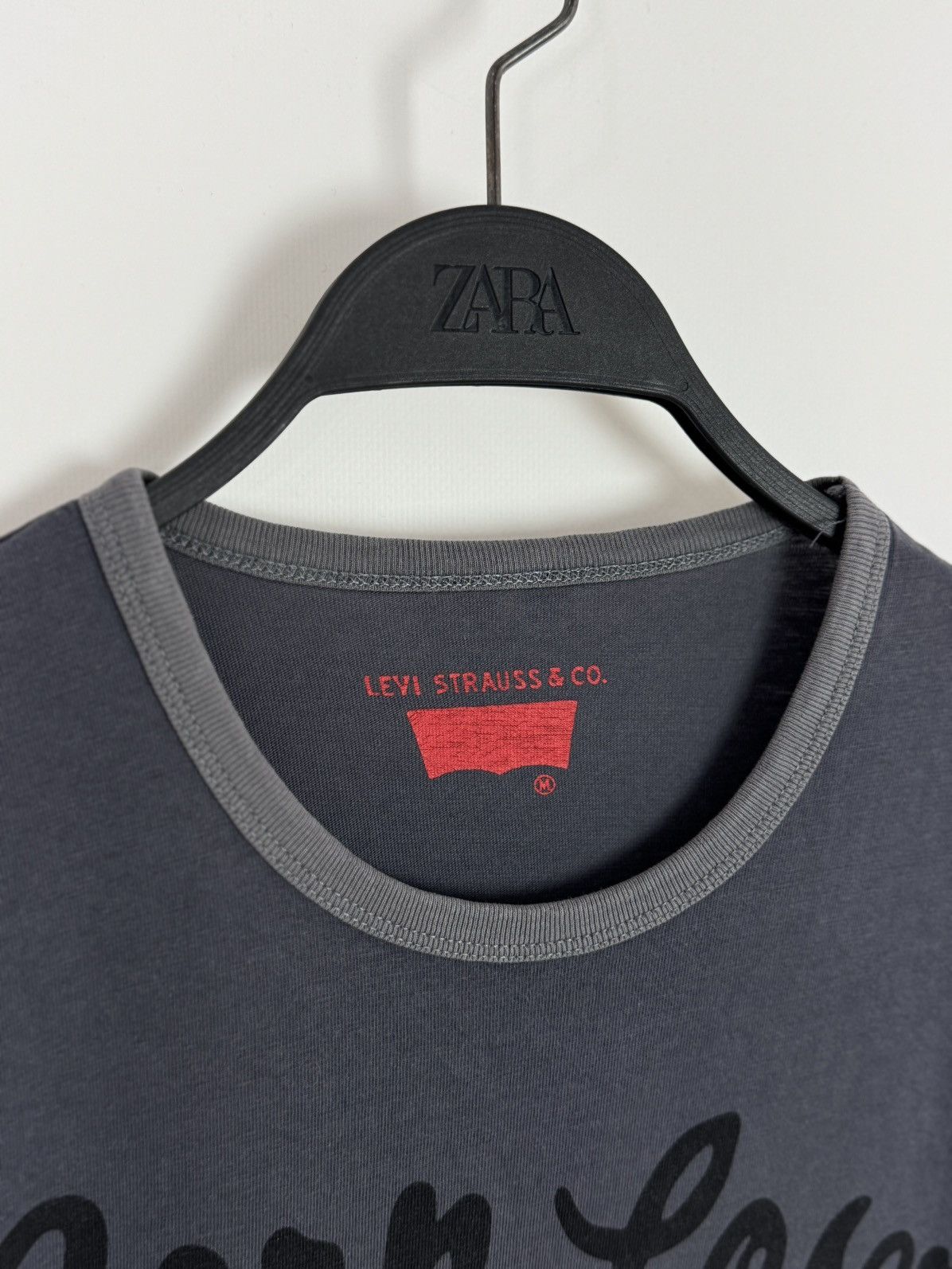 Levi's × Vintage Y2K Vintage Levi’s Born Lover Skull Single Stitch T-Shirt Size US M / EU 48-50 / 2 - 4 Thumbnail