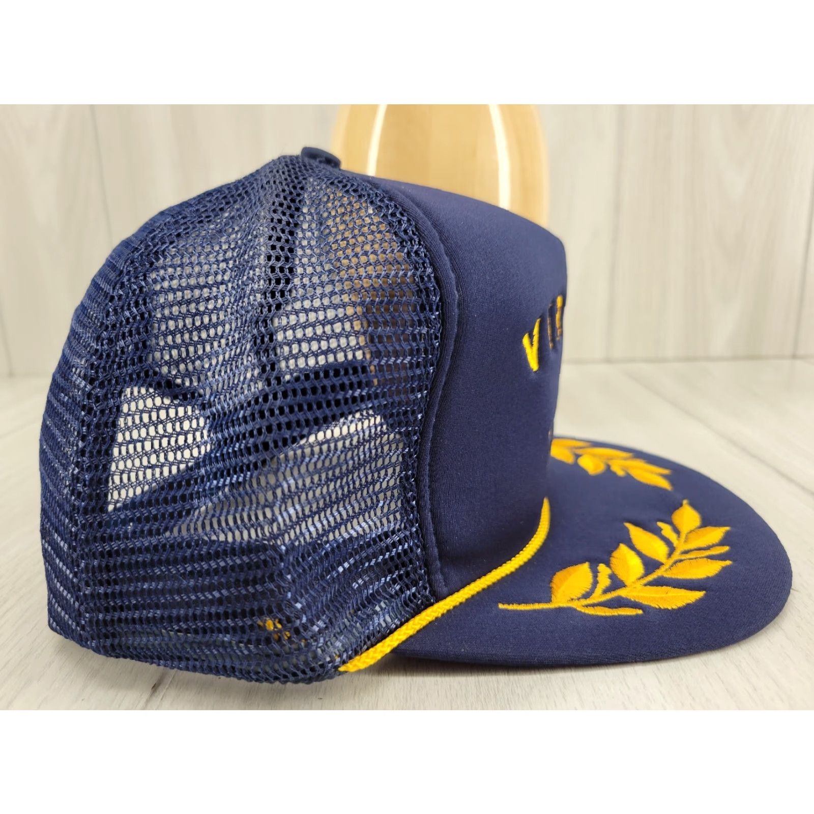 Vintage VINTAGE U.S Navy CRUISER SHIP HAT Snapback Size ONE SIZE - 5 Thumbnail