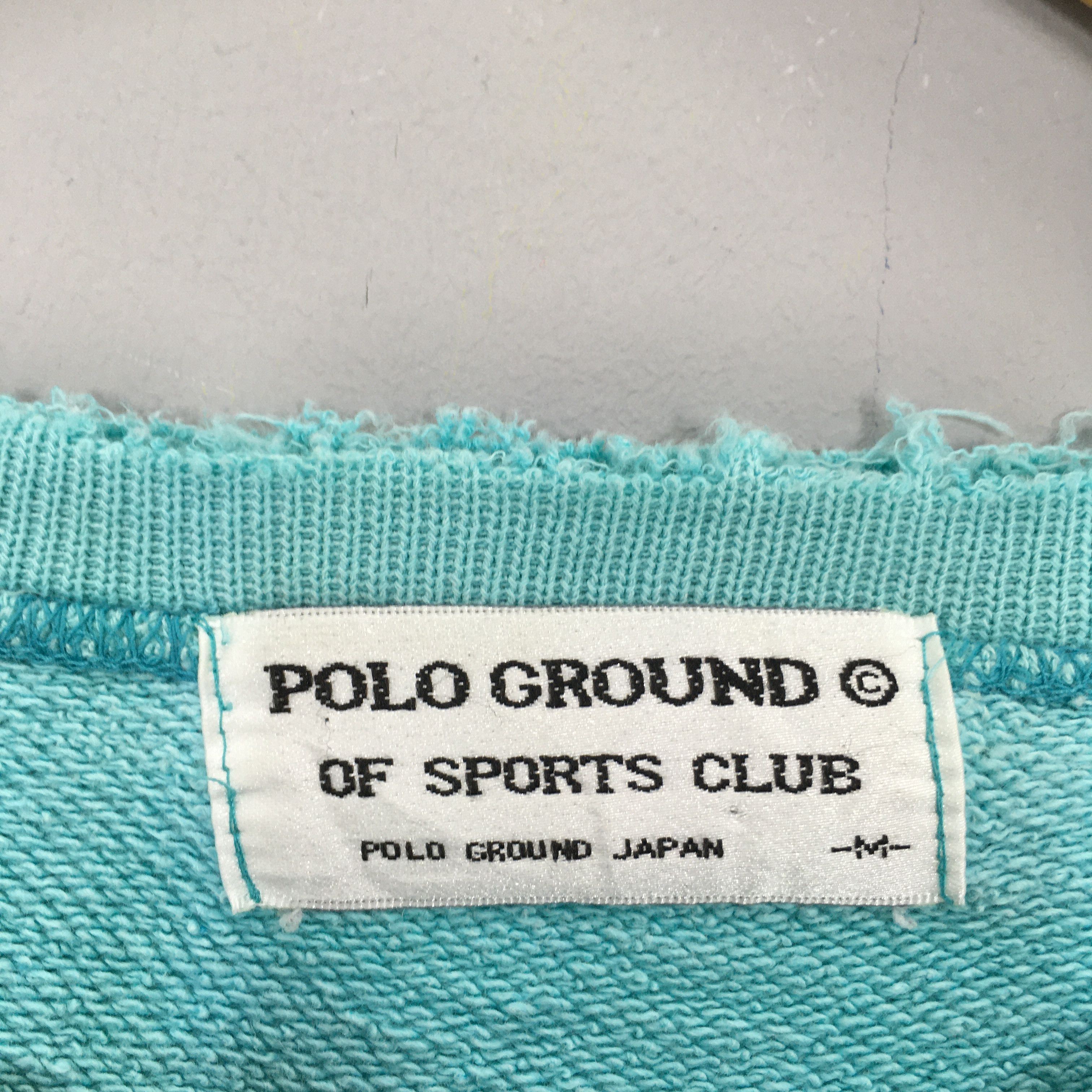 Japanese Brand × Vintage Vintage Distressed Polo Ground Bear Japan Sweatshirt Medium Size US M / EU 48-50 / 2 - 6 Thumbnail
