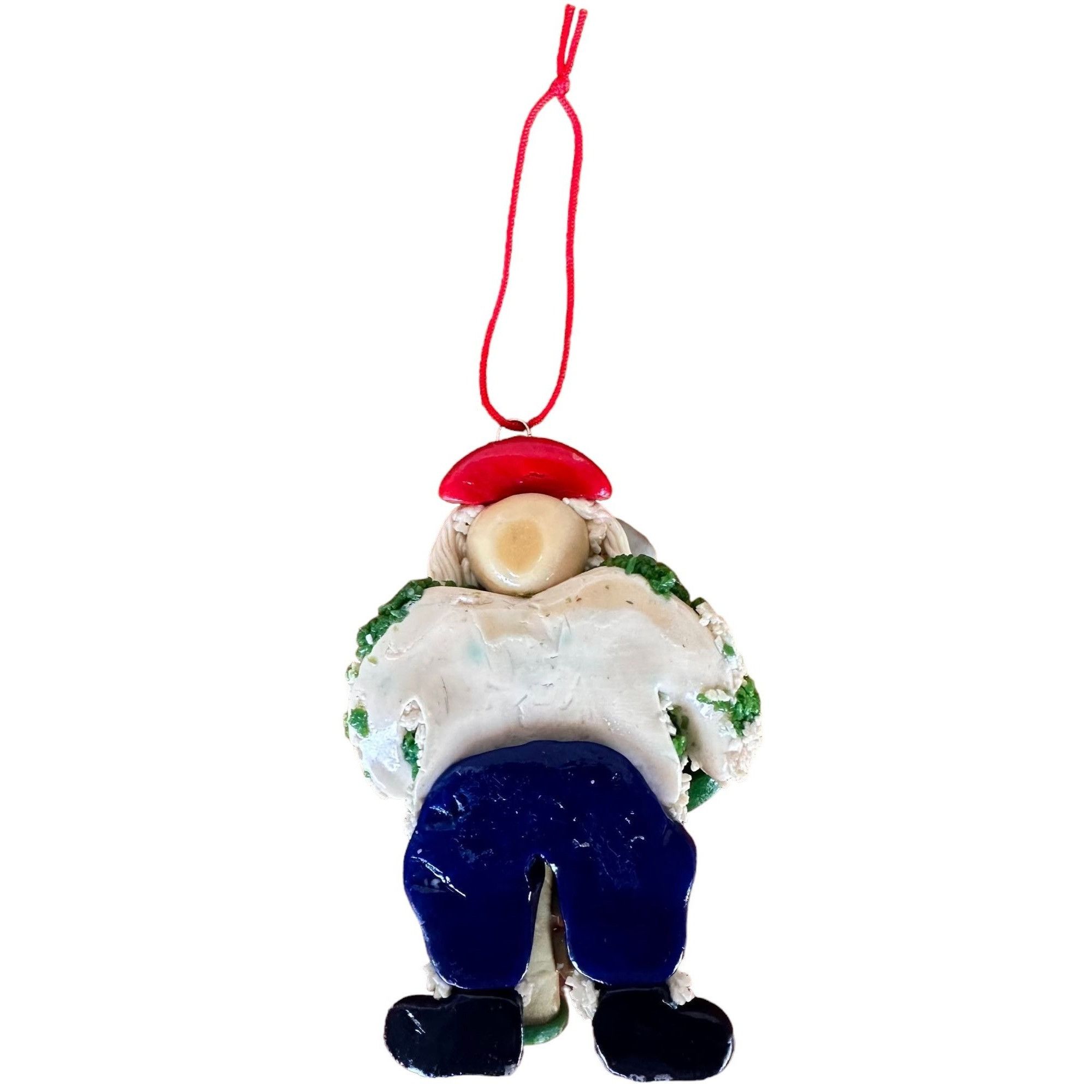 Handmade × Vintage Vintage Handmade Golfer Santa Ornament Christmas Fathers Day Size ONE SIZE - 11 Thumbnail