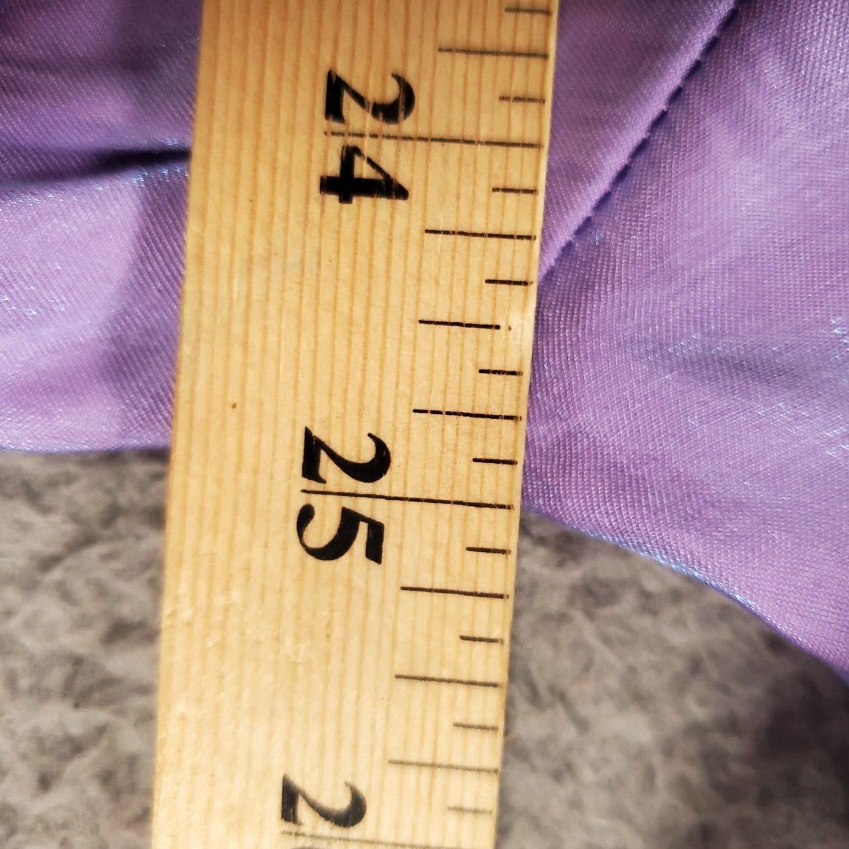 Shein SheIn Curve Blouse 4XL Womens Tunic Lavender Iridescent Button Up Collared Long Sleeve Classic/Fitted Sleeve Polyester, Viscose Purple 4XL Plus Size Size XXL / US 16-18 / IT 52-54 - 7 Thumbnail