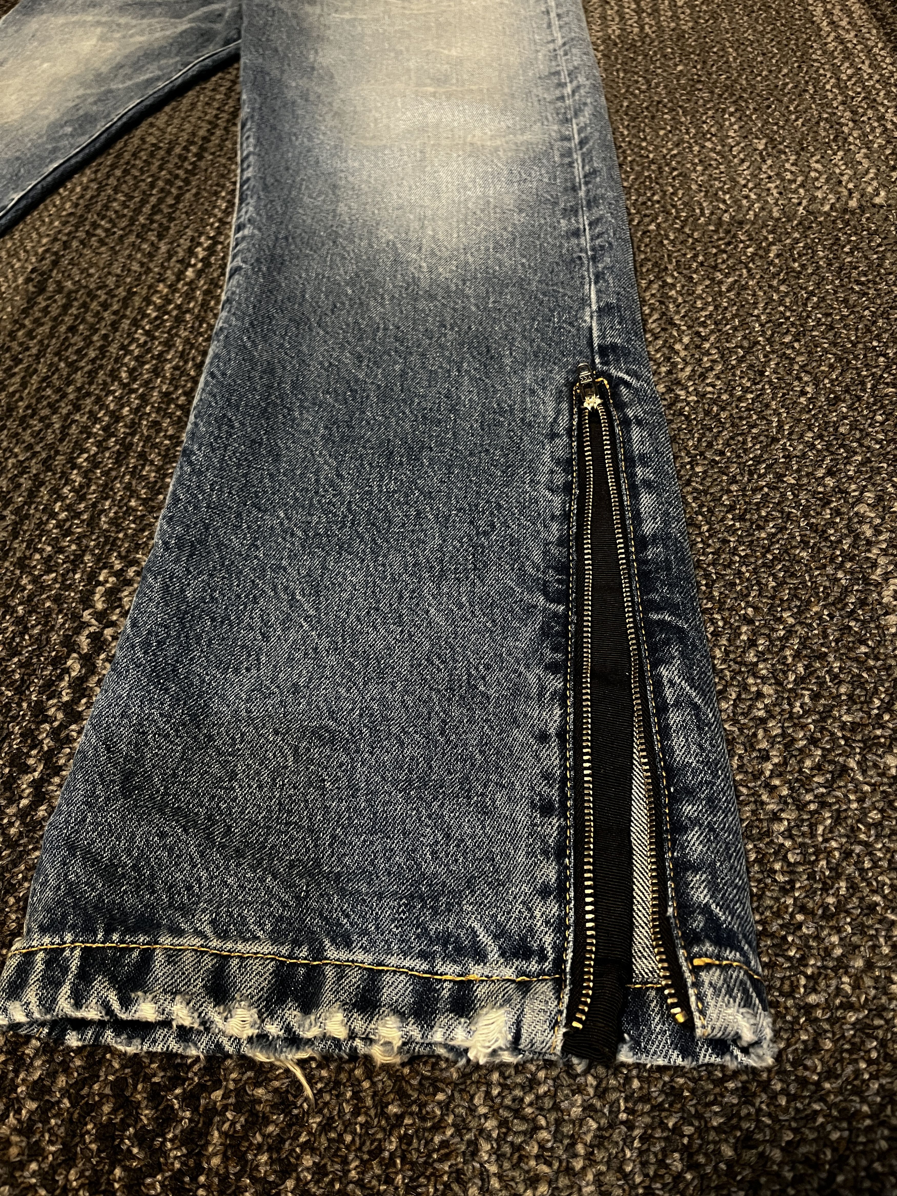 Purple × Purple Brand Italian Made Limited Edition Classic Blue Washed Denim Size US 32 / EU 48 - 3 Thumbnail