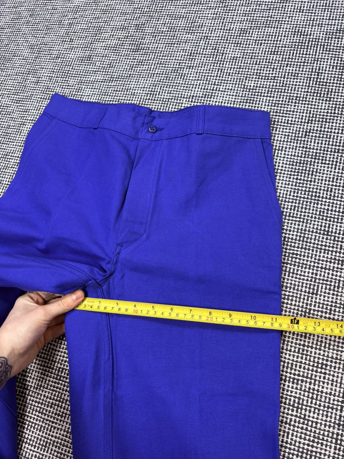 Other Adolphe Lafont French worker pants bleu de travail 70s/80s Size US 30 / EU 46 - 8 Thumbnail