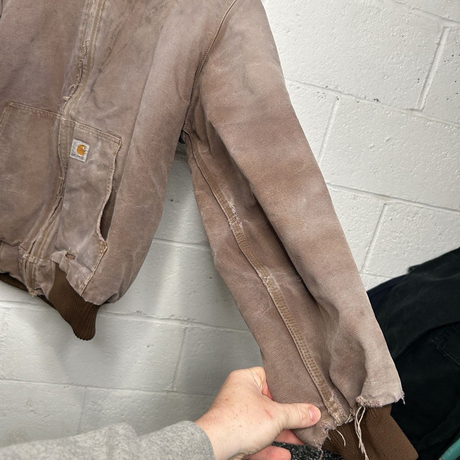 Carhartt Vintage Dyed Carhartt Hooded Active Jacket “Brown” J140 BRN Size US L / EU 52-54 / 3 - 8 Thumbnail
