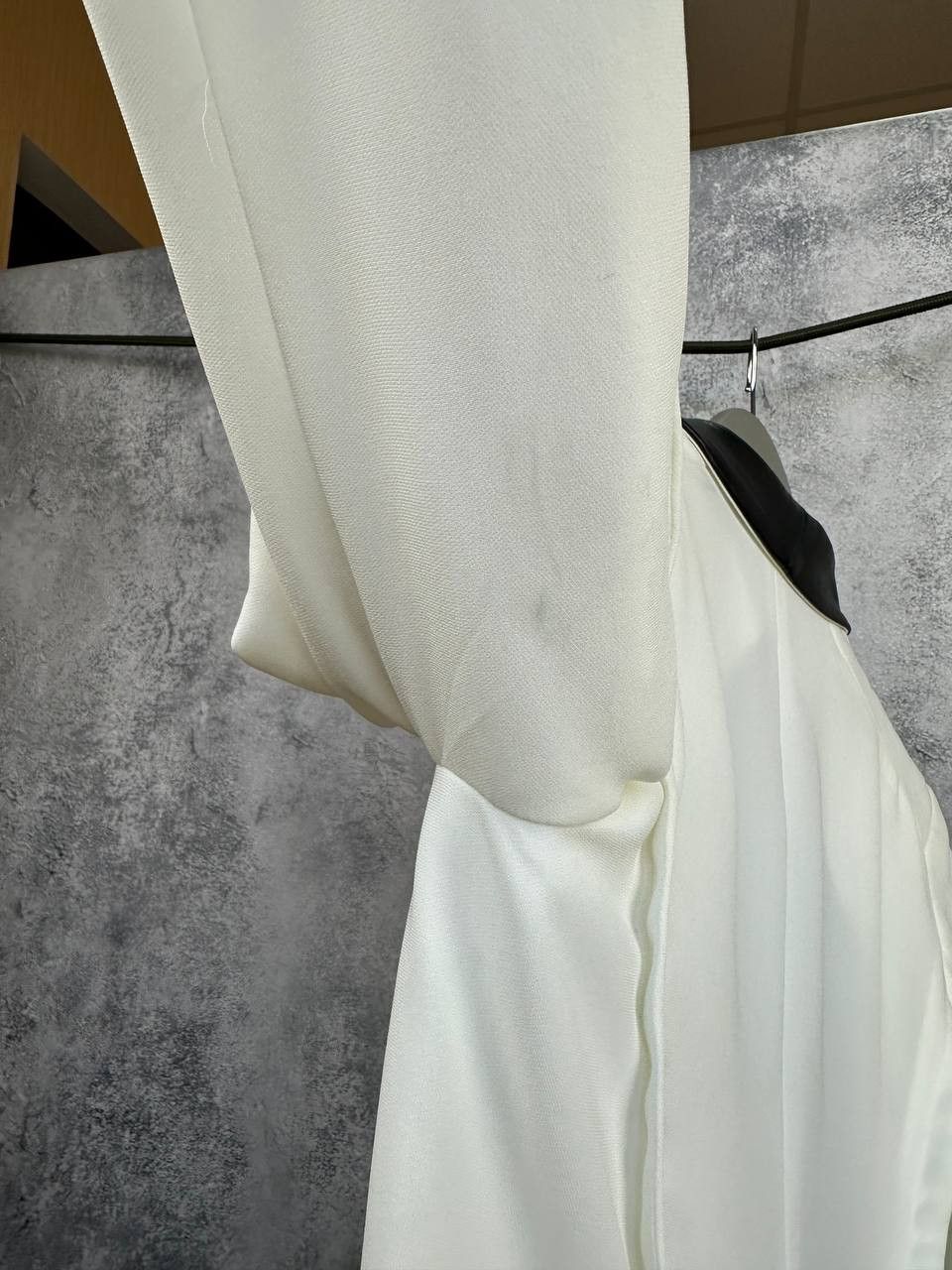 Rag & Bone Rag & Bone White Tuxedo Blazer Jacket Leather Shawl Collar Size S / US 4 / IT 40 - 11 Thumbnail