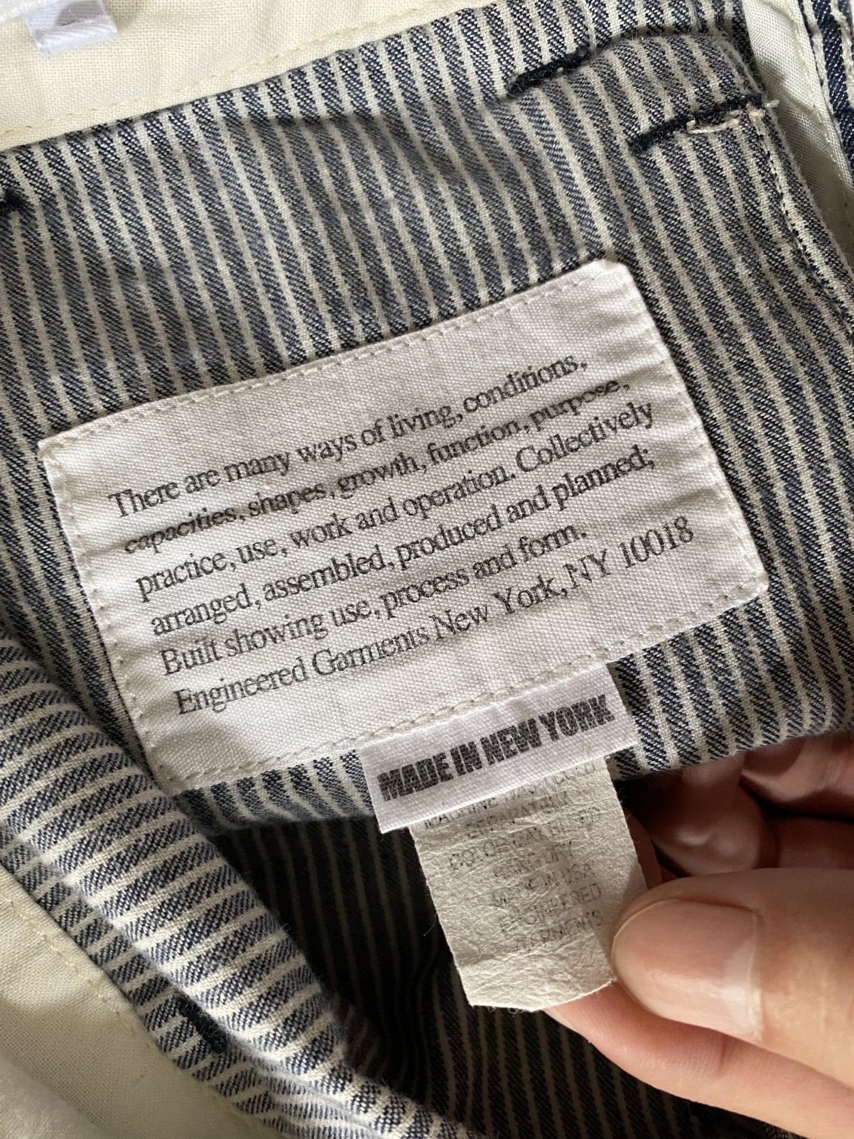 Engineered Garments Engineered Garments Fatigue Hickory Shortpants Size US 30 / EU 46 - 7 Thumbnail