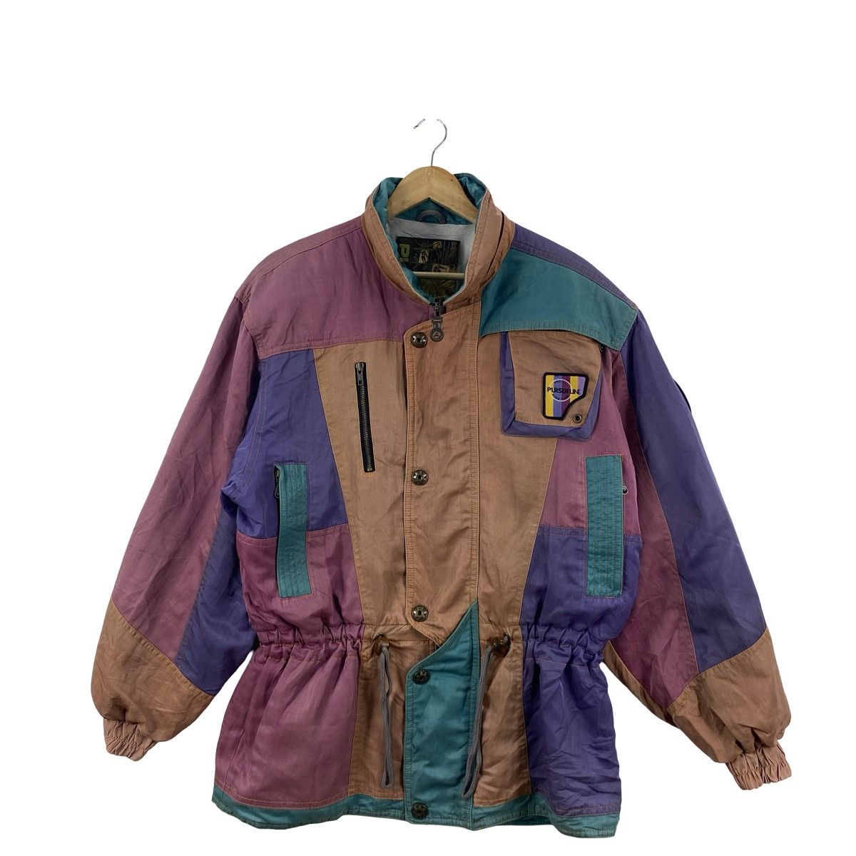 Vintage Vintage PURSER LINE SKI Jacket Parka Retro 80s Snowboard Size US XXL / EU 58 / 5 - 3 Thumbnail