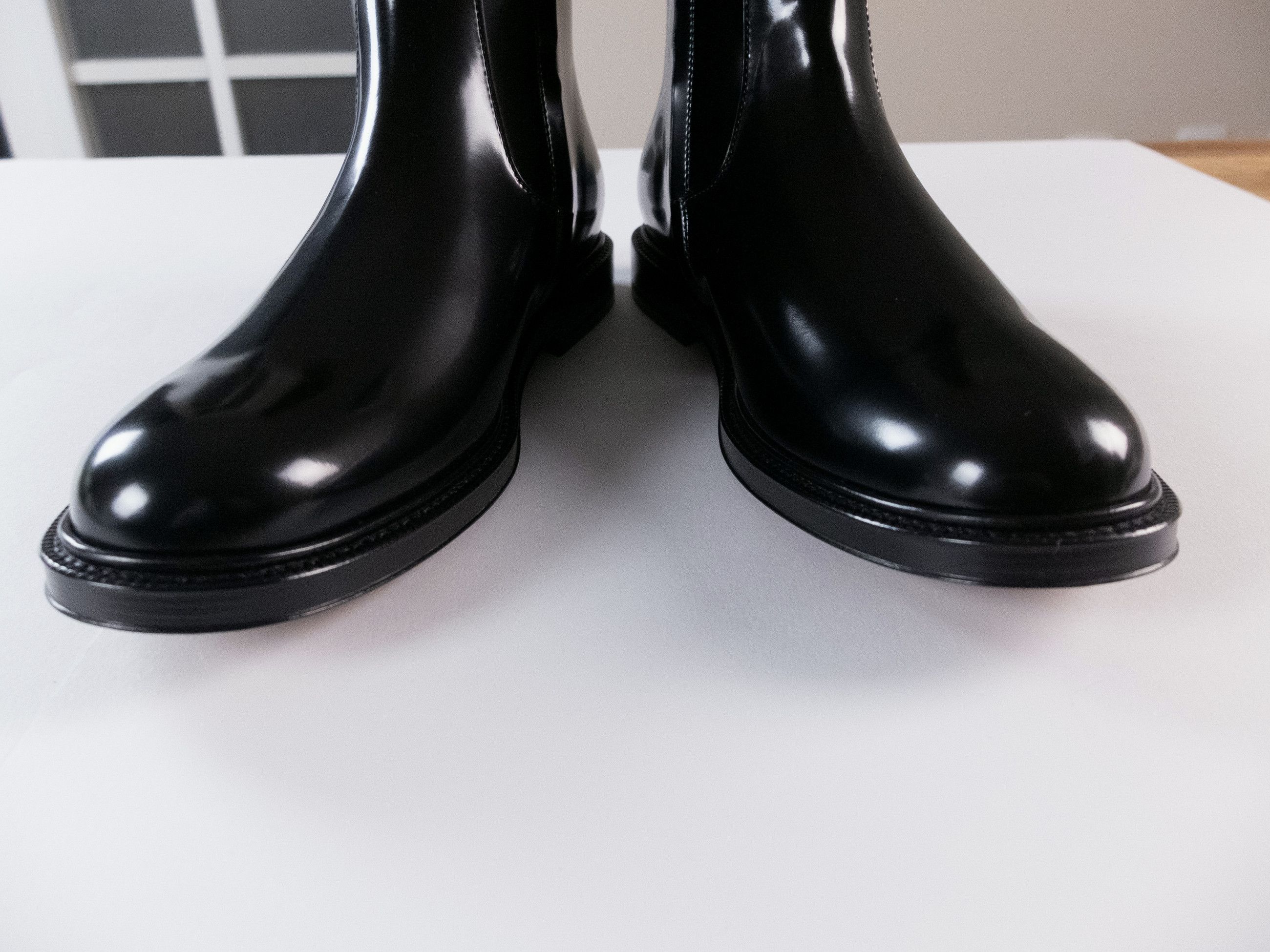 Bottega Veneta BOTTEGA VENETA Okinawa Brush black leather boots 10.5 43.5 Size US 10.5 / EU 43-44 - 5 Thumbnail