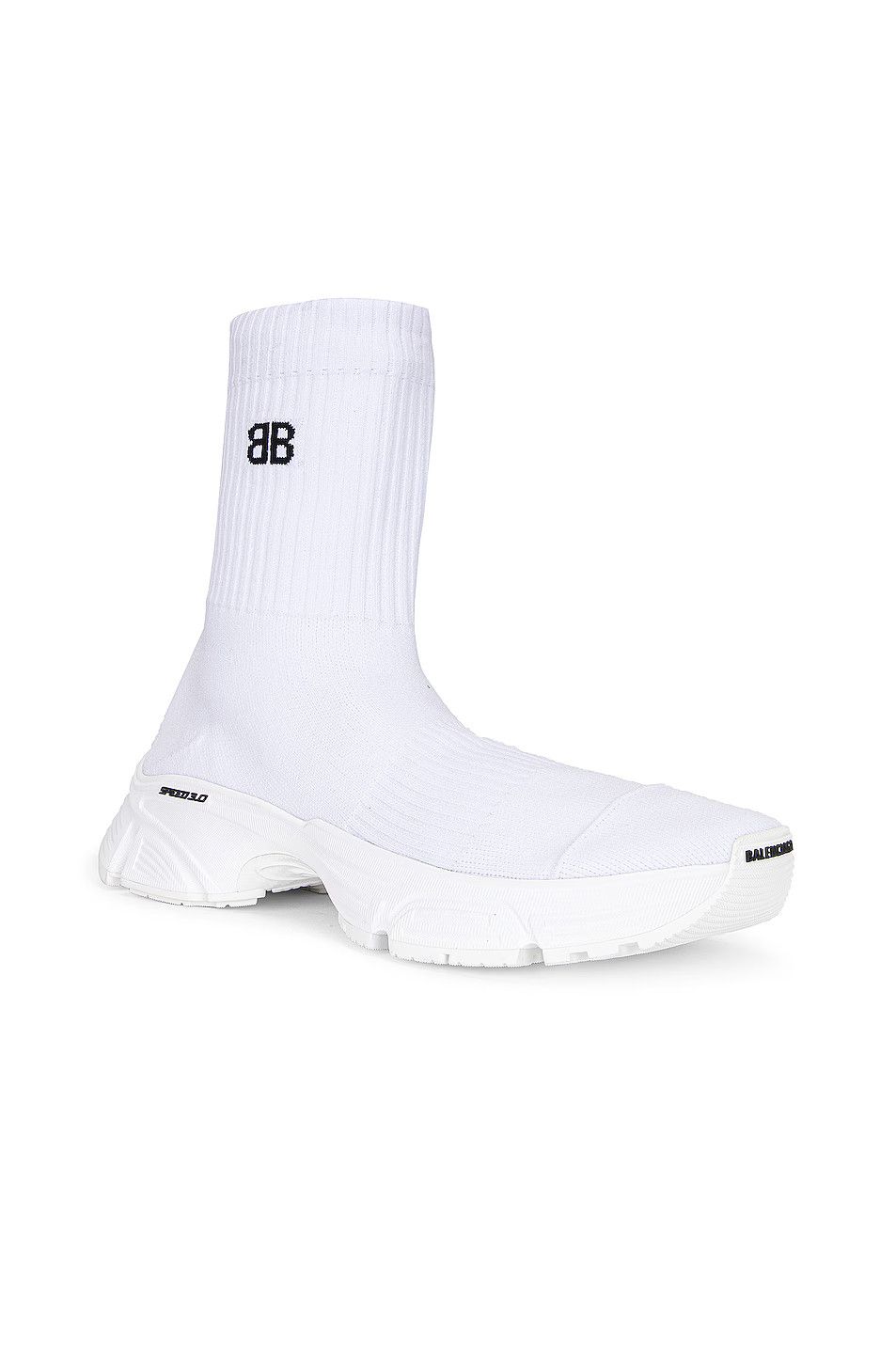 Balenciaga o1y0625 Hi-Top Sneakers in White Size US 10 / IT 40 - 5 Thumbnail