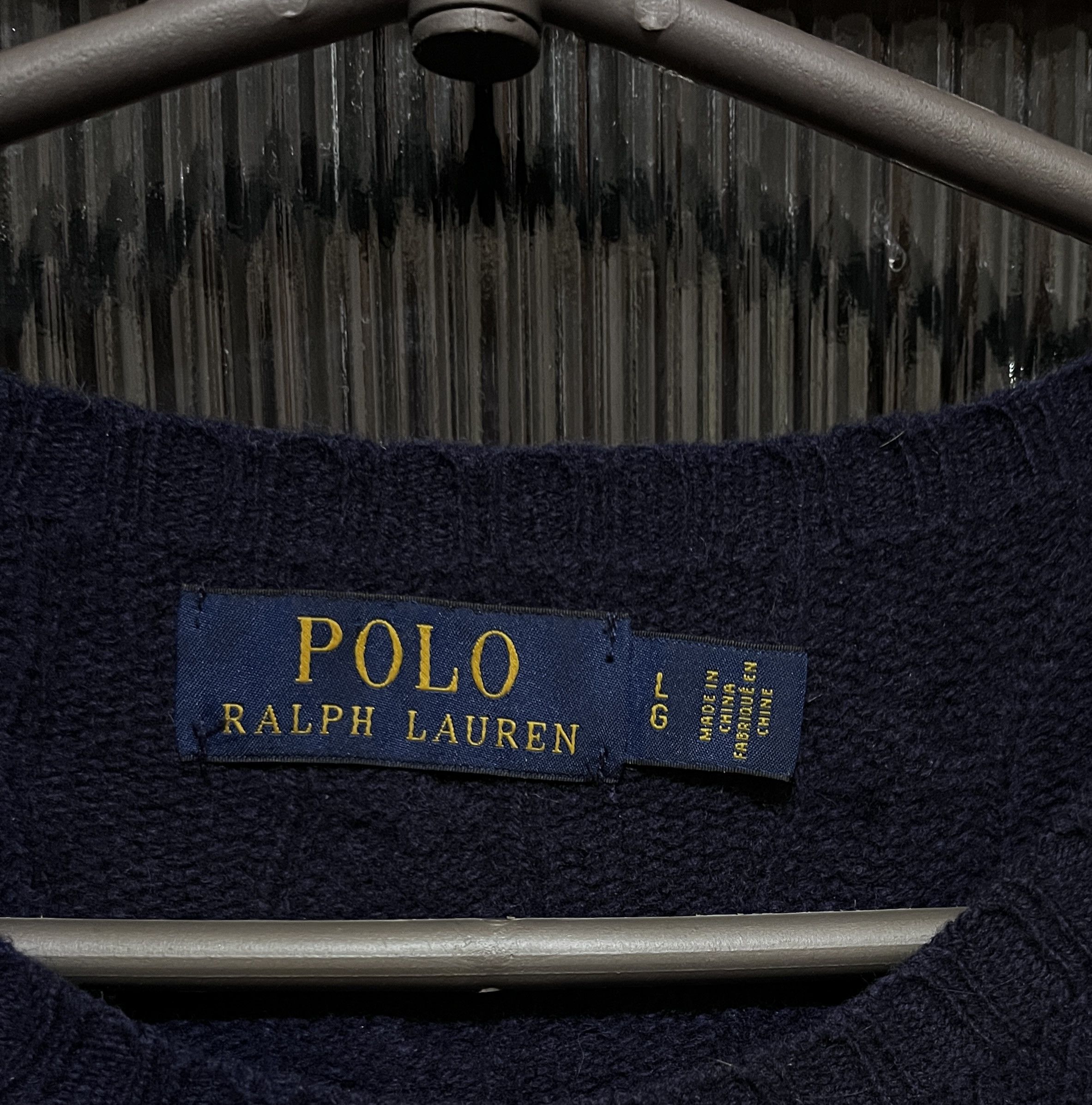Polo Ralph Lauren Luxury Polo Ralph Lauren Wool Cashmere Sweater Size US L / EU 52-54 / 3 - 5 Thumbnail