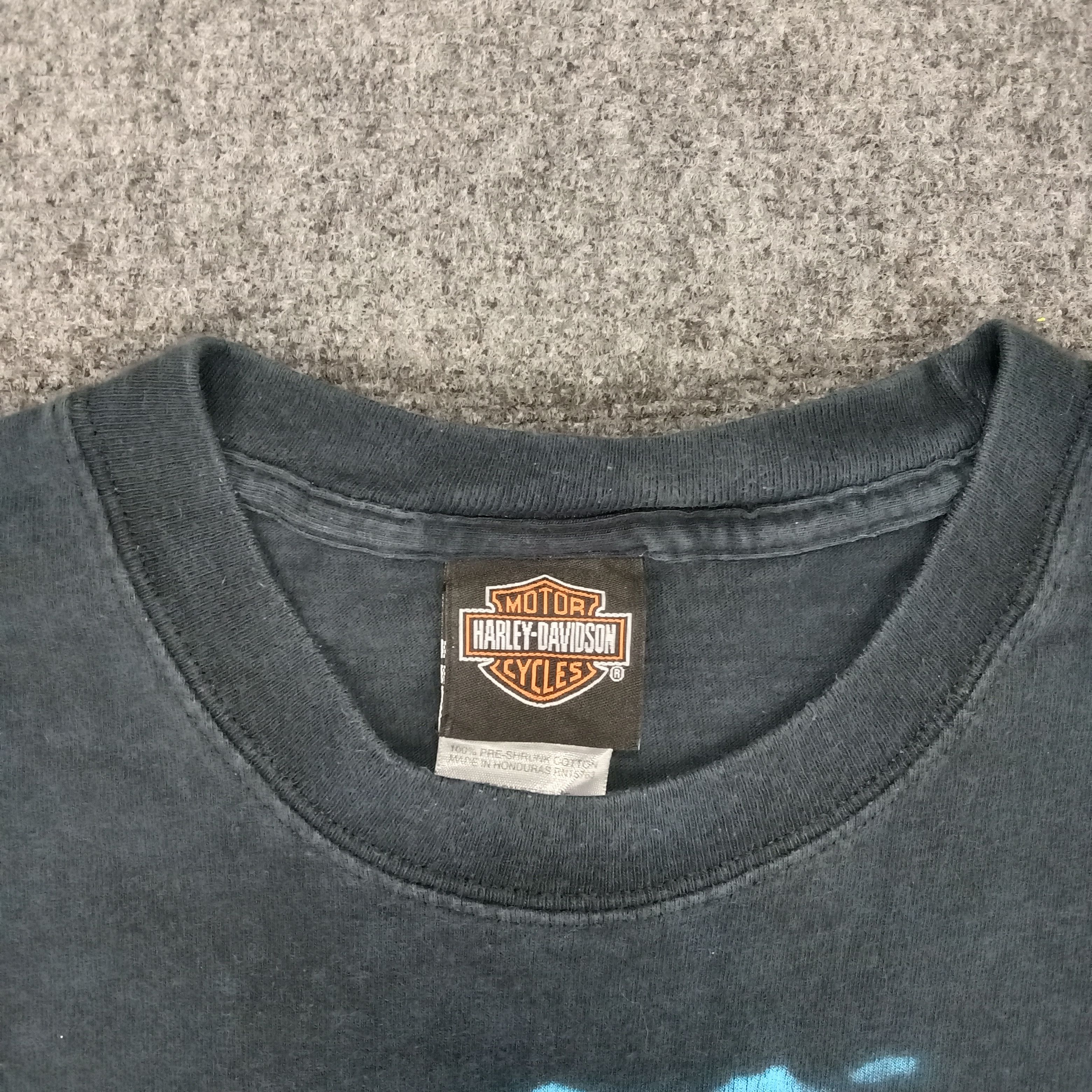 Harley Davidson × Vintage Harley Davidson 70th Annual Sturgis 2010 Tshirt Size US XL / EU 56 / 4 - 4 Thumbnail