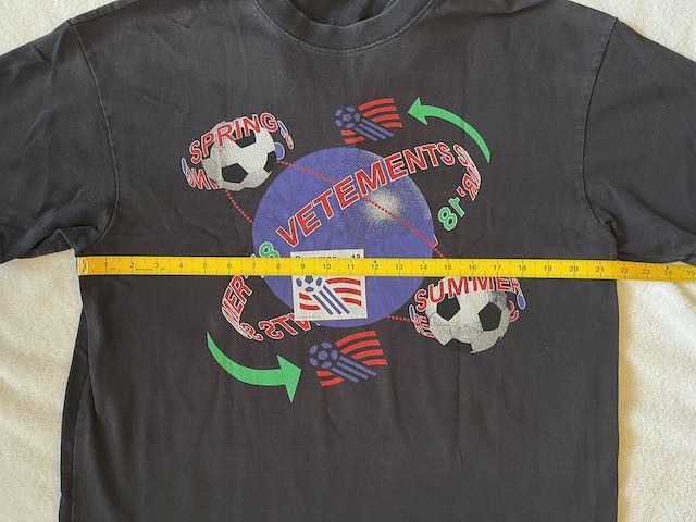 Vetements Vetements SS18 Reconstructed Soccer T-Shirt Polo Size US S / EU 44-46 / 1 - 3 Thumbnail