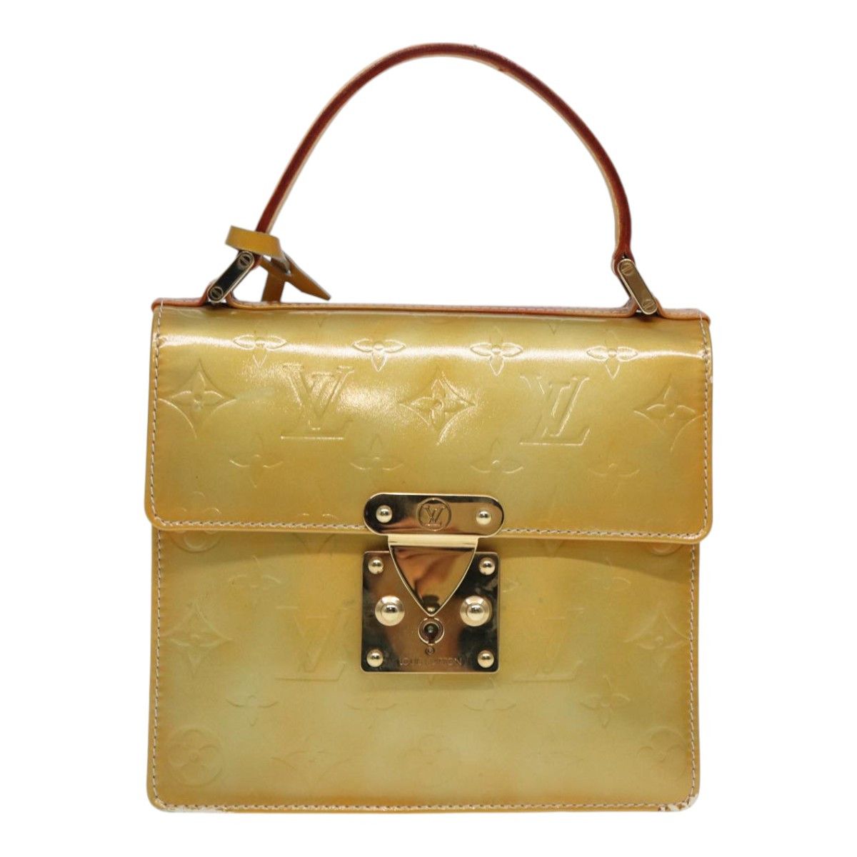 Louis Vuitton Spring Street Grey Patent Leather Handbag (Pre-Owned) Size ONE SIZE - 1 Thumbnail